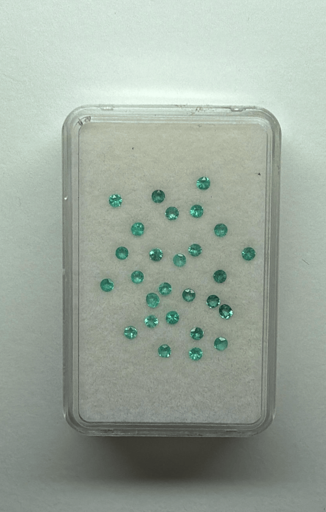 Luxury Promise 1.16ct BRAZIL PARAIBA ROUND  DXBCS5637