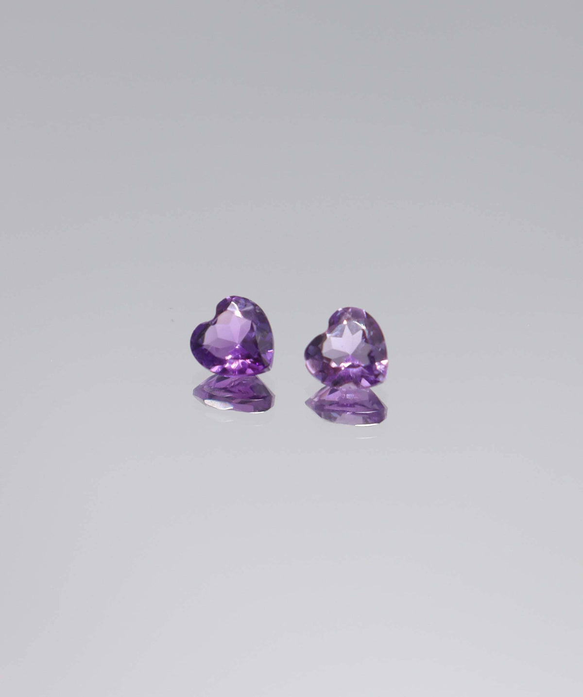 Luxury Promise 1,40ct  Amethyst 2 heart DXBCS6116