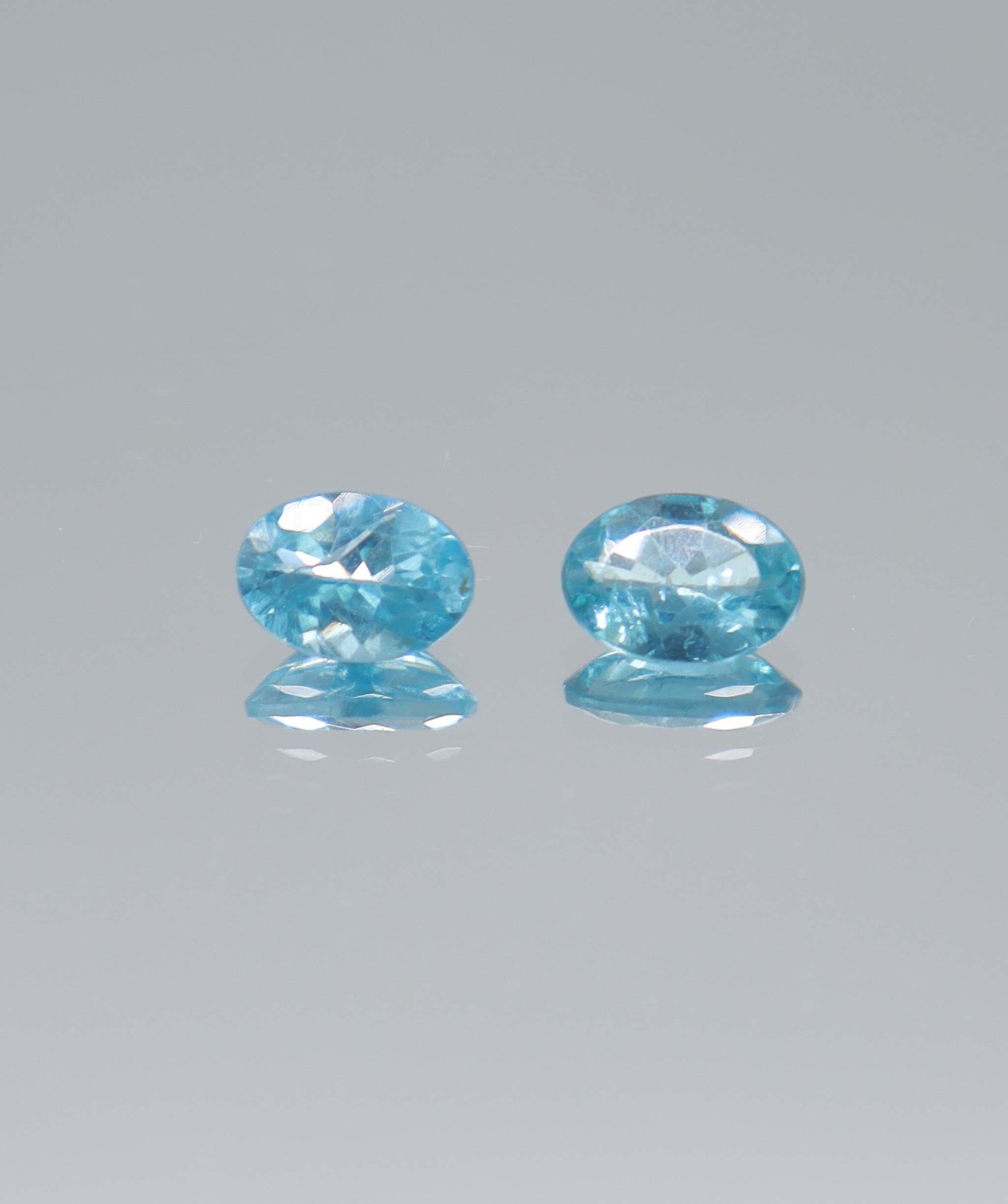 Luxury Promise 1.40ct Apatite Oval PAIR DXBCS5958