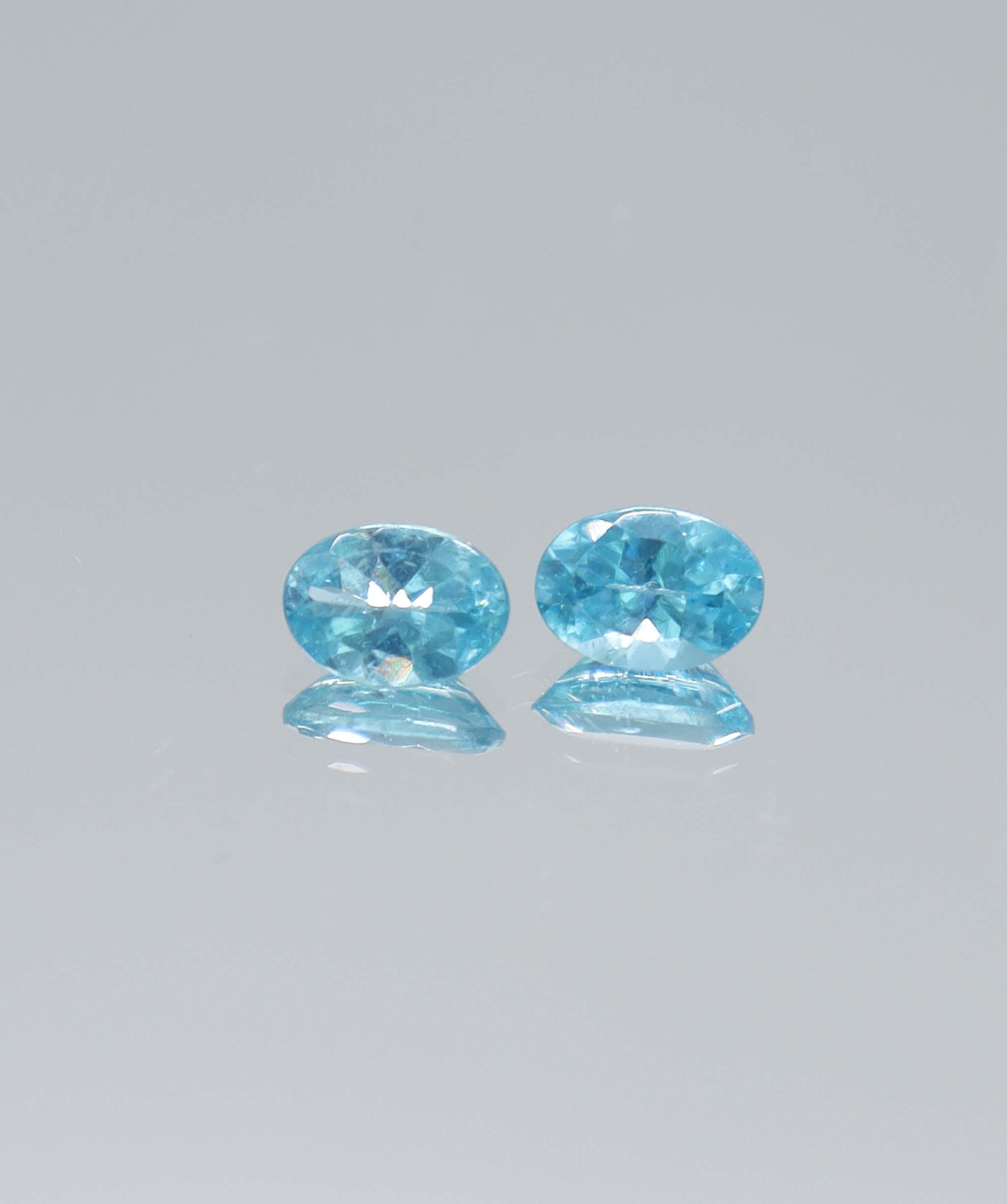 Luxury Promise 1.46ct Apatite Oval PAIR DXBCS5955