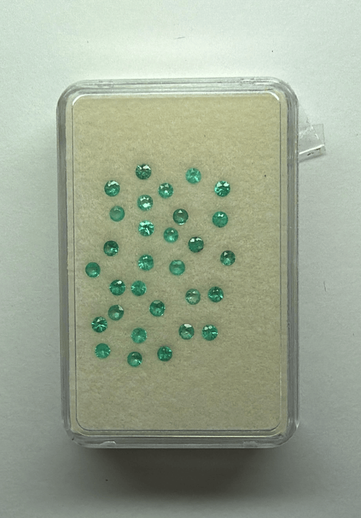 Luxury Promise 1.46ct BRAZIL PARAIBA ROUND  DXBCS5635