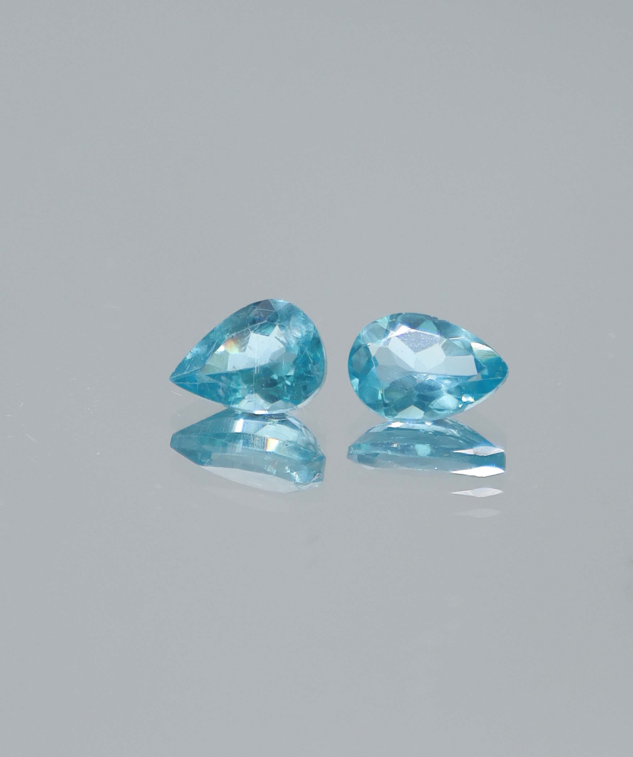 Luxury Promise 1.50ct Apatite Pear PAIR DXBCS5968