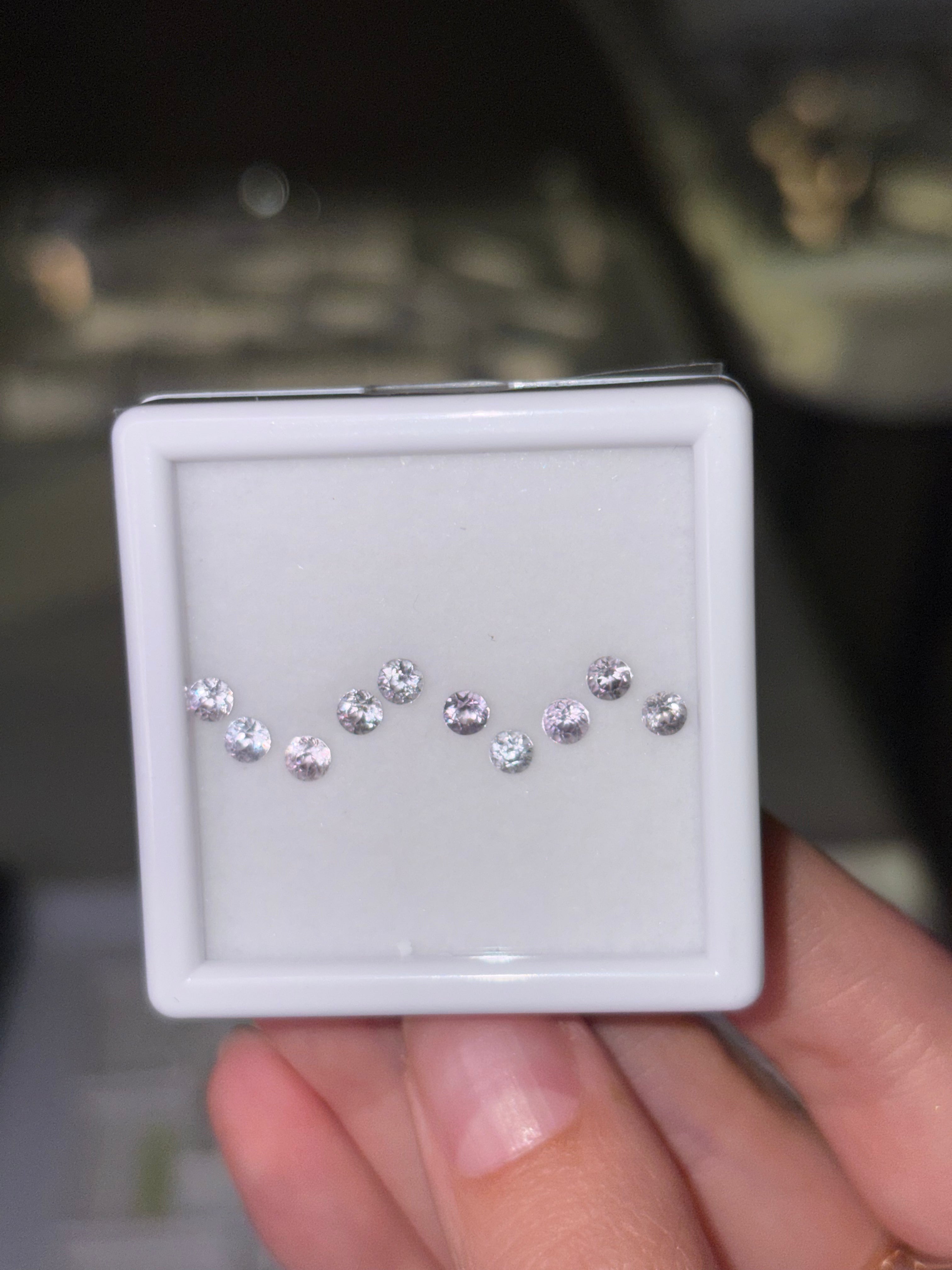 Luxury Promise 1.50ct Silver Spinel Melee Set DXBCS6314