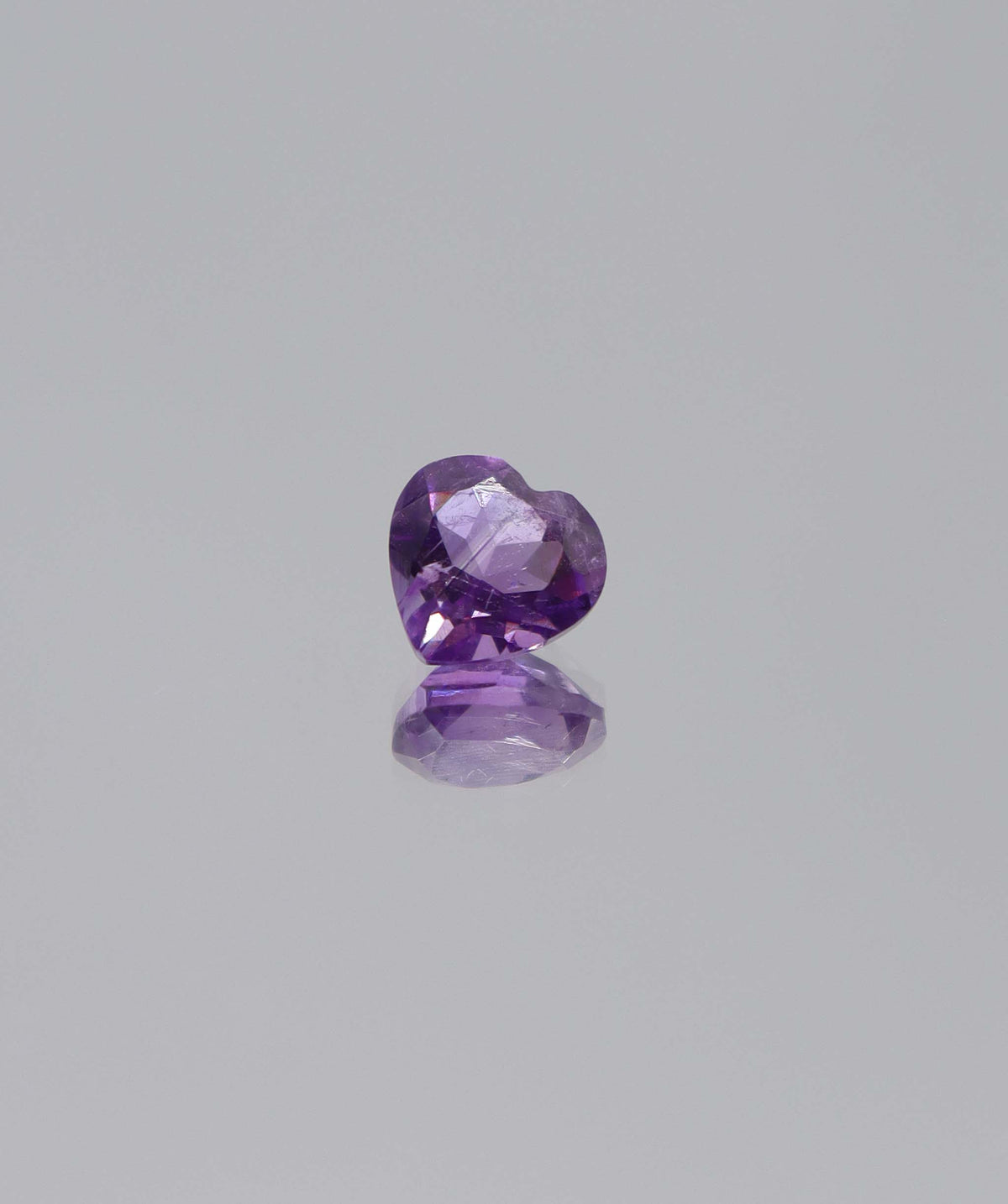 Luxury Promise 1.53ct Amethyst heart shape DXBCS6123