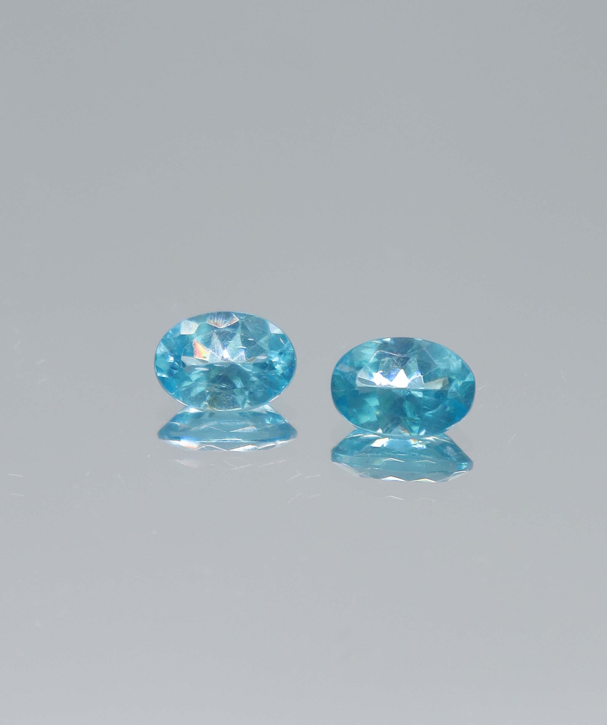 Luxury Promise 1.55ct Apatite Oval PAIR DXBCS5954