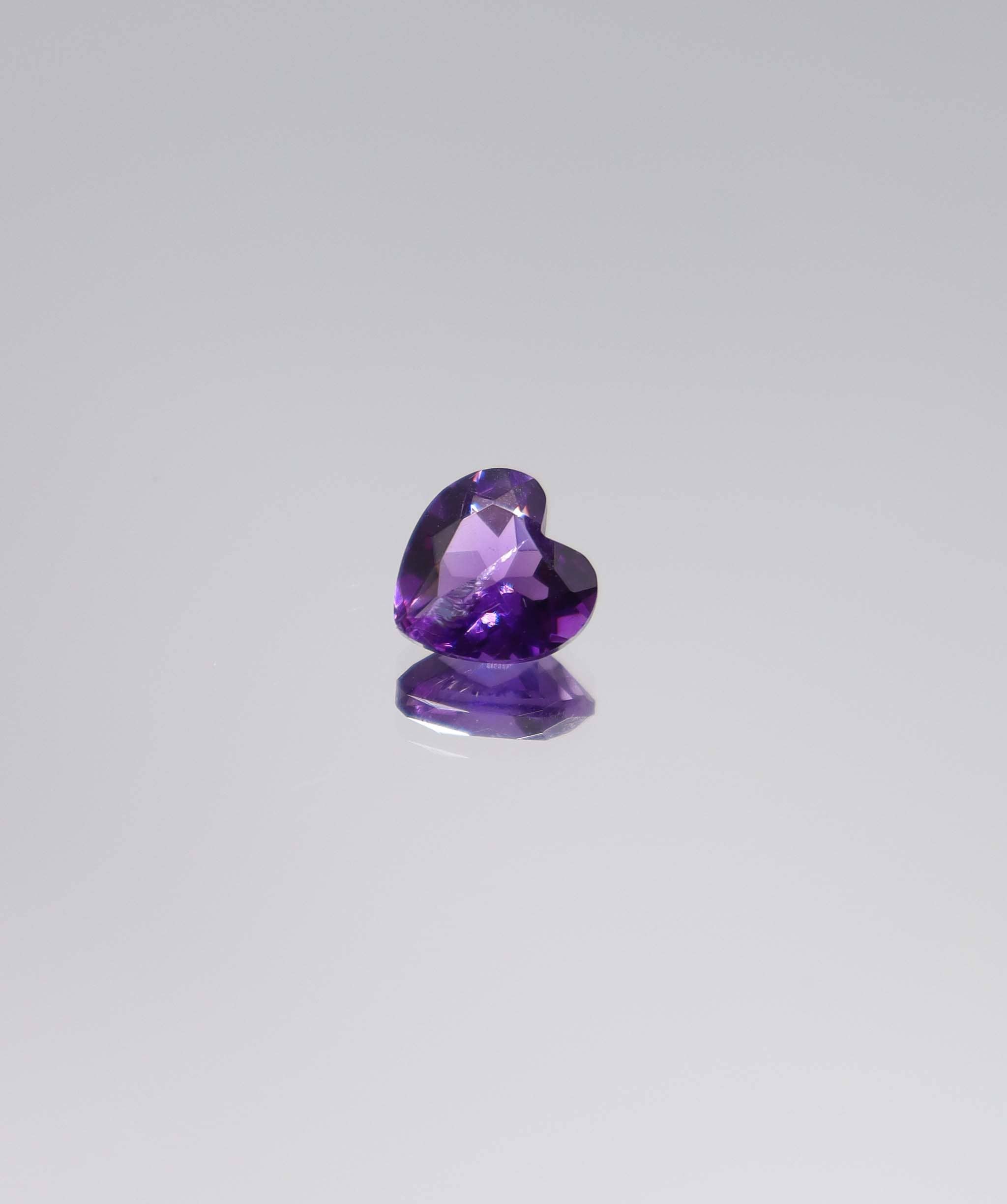 Luxury Promise 1.64ct Amethyst heart shape DXBCS6128