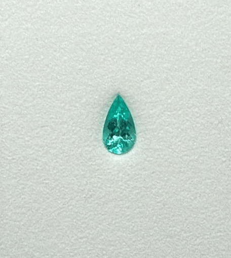 Luxury Promise 1.7ct PEAR SHAPE MOZAMBIQUE PARAIBA DXBCS6067
