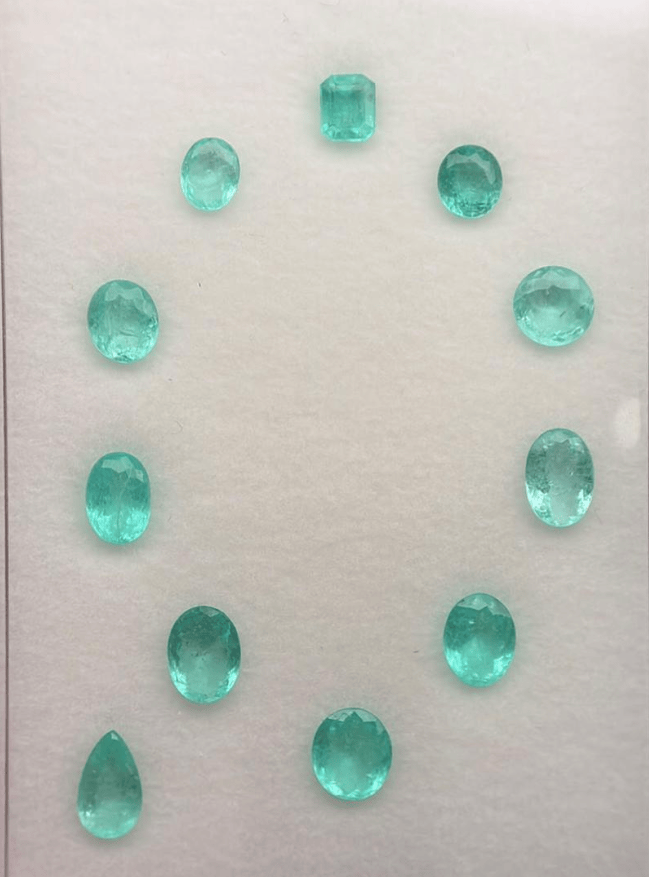 Luxury Promise 10.36ct Paraiba (price per 1 stone) Q-23