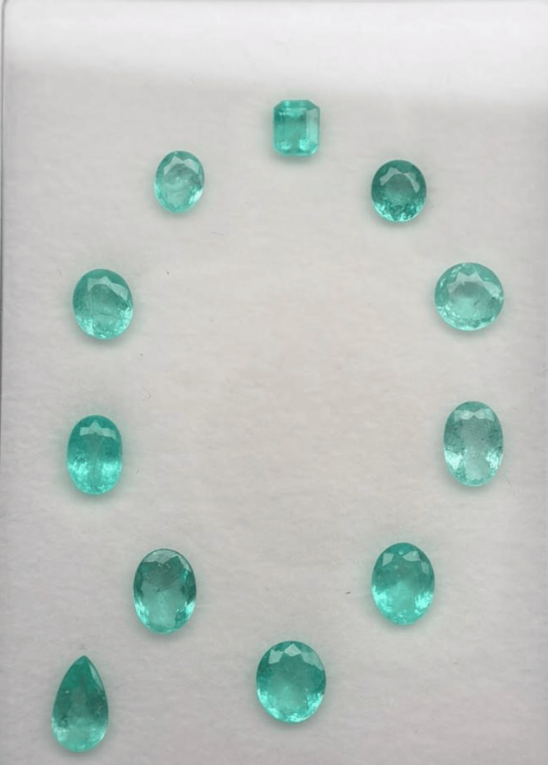 Luxury Promise 10.36ct Paraiba (price per 1 stone) Q-23
