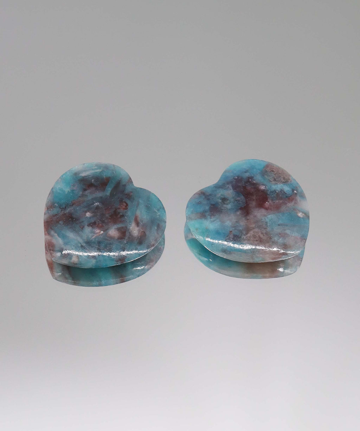 Luxury Promise 10.5ct∼ Brazilian Paraiba Cabochon Heart DXBS6747