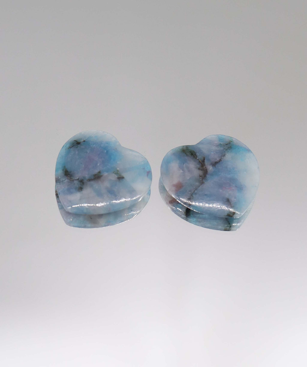 Luxury Promise 10.6ct∼ Brazilian Paraiba Cabochon Heart DXBS6748