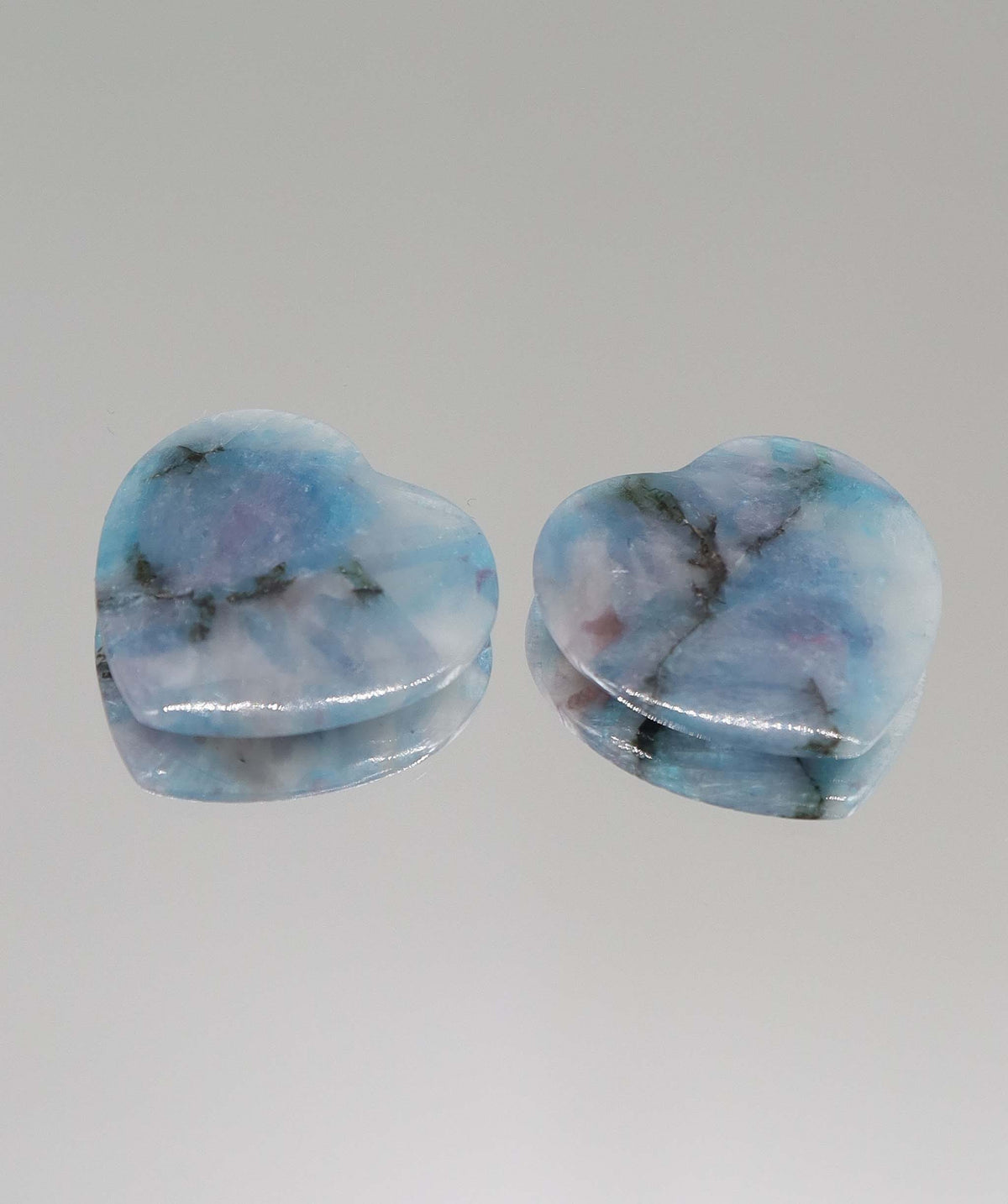 Luxury Promise 10.6ct∼ Brazilian Paraiba Cabochon Heart DXBS6748