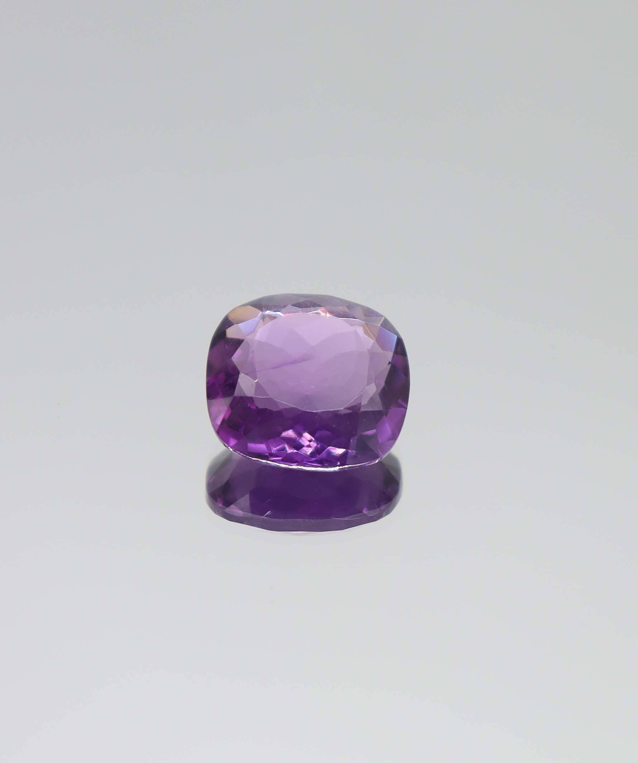 Luxury Promise 10.85ct Amethyst square cushion shape DXBCS6182