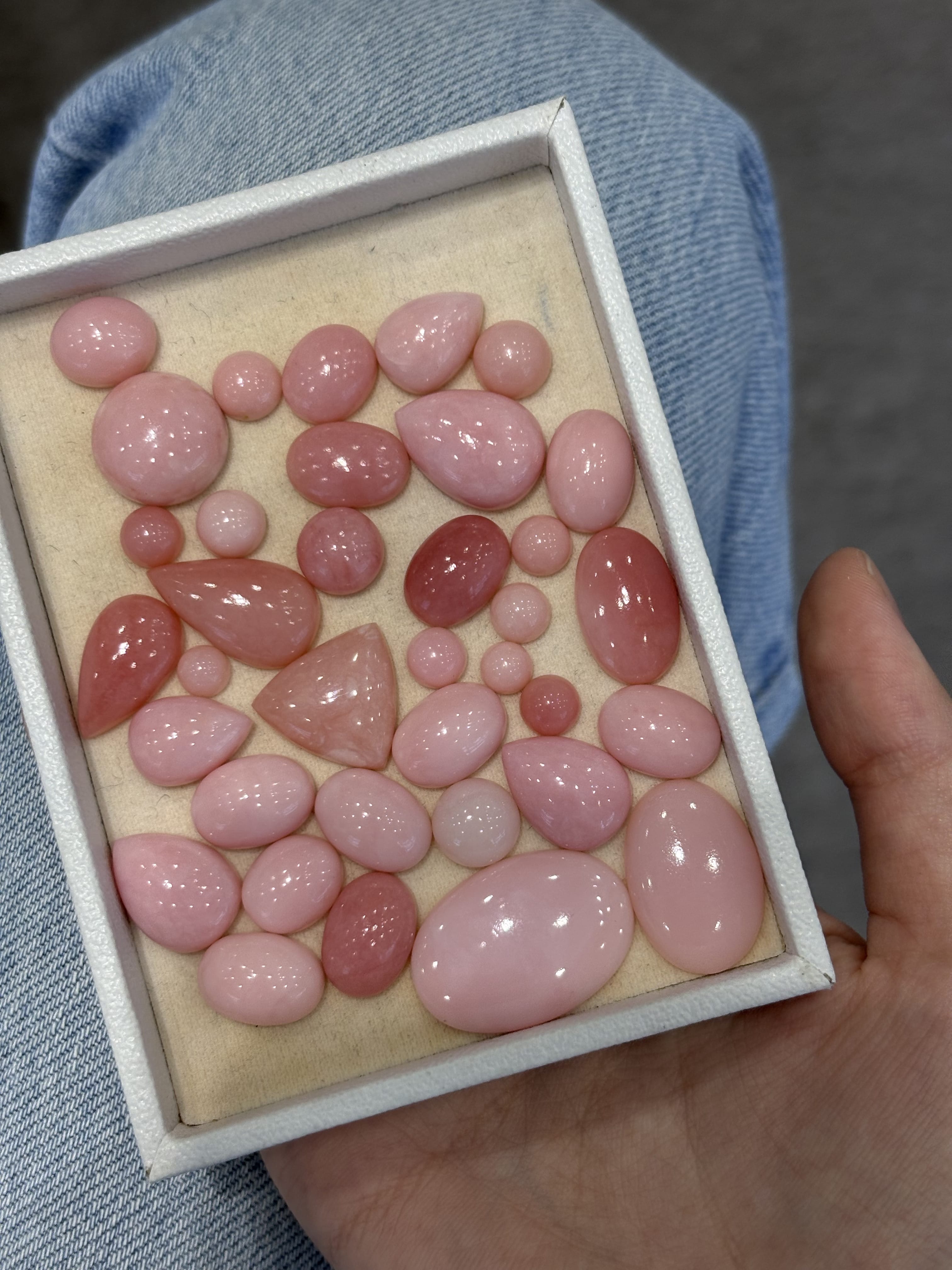 Luxury Promise 10.91ct Pink Opal Peru PAIR DXBCS5163