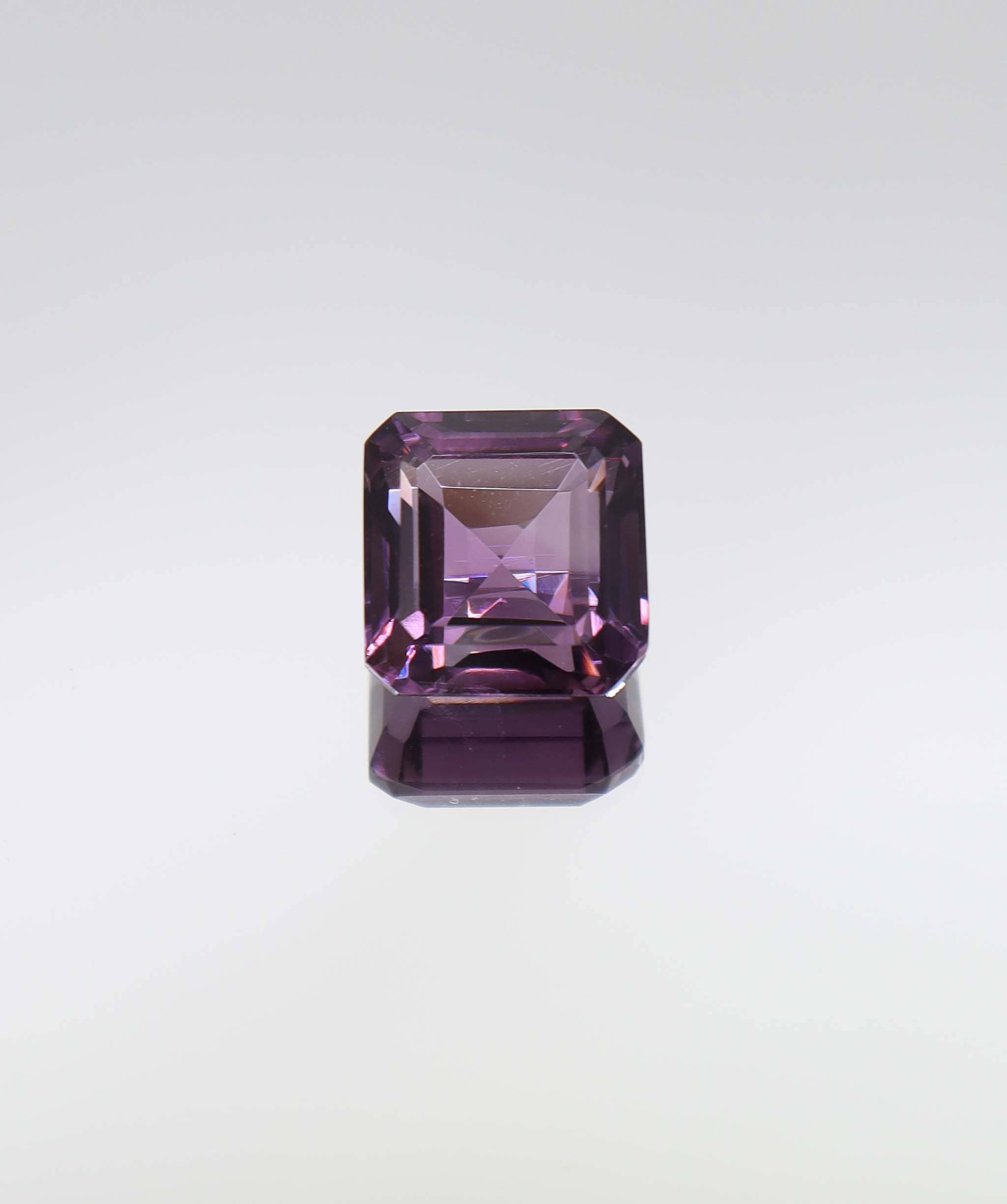 Luxury Promise 11.21ct Amethyst Assher cut DXBCS6184