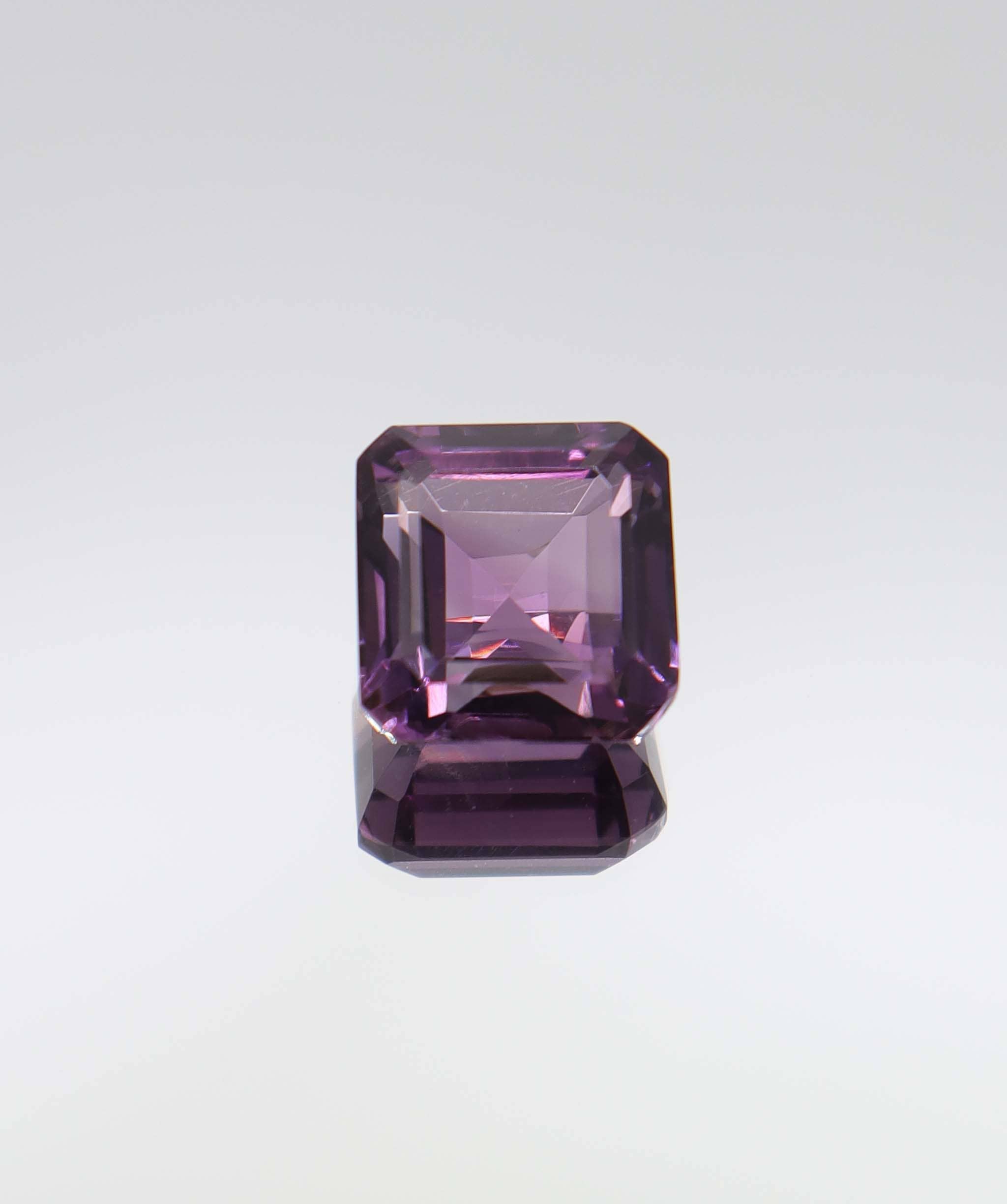Luxury Promise 11.21ct Amethyst Assher cut DXBCS6184