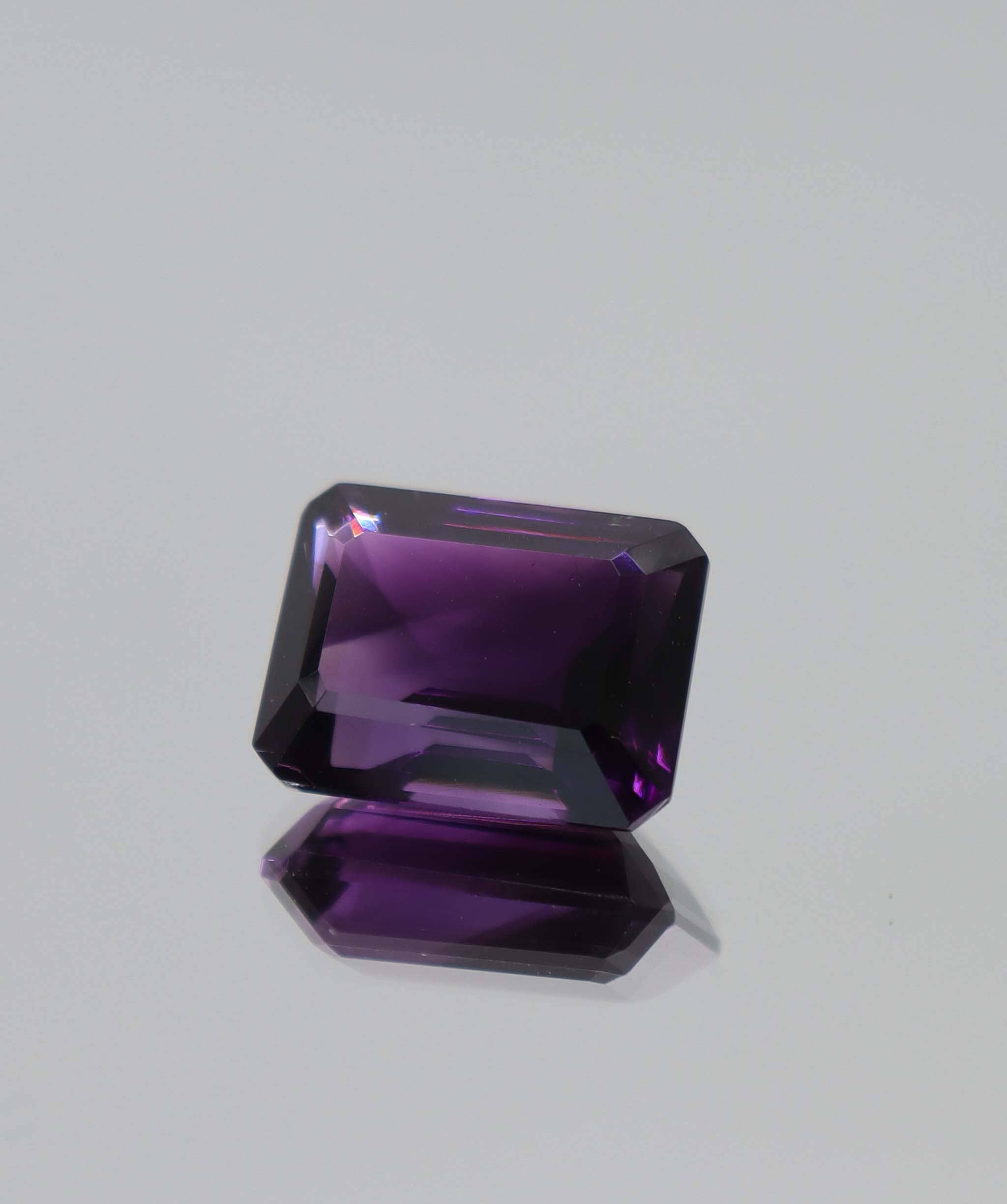 Luxury Promise 11.51ct Amethyst Emerald shape DXBCS6178