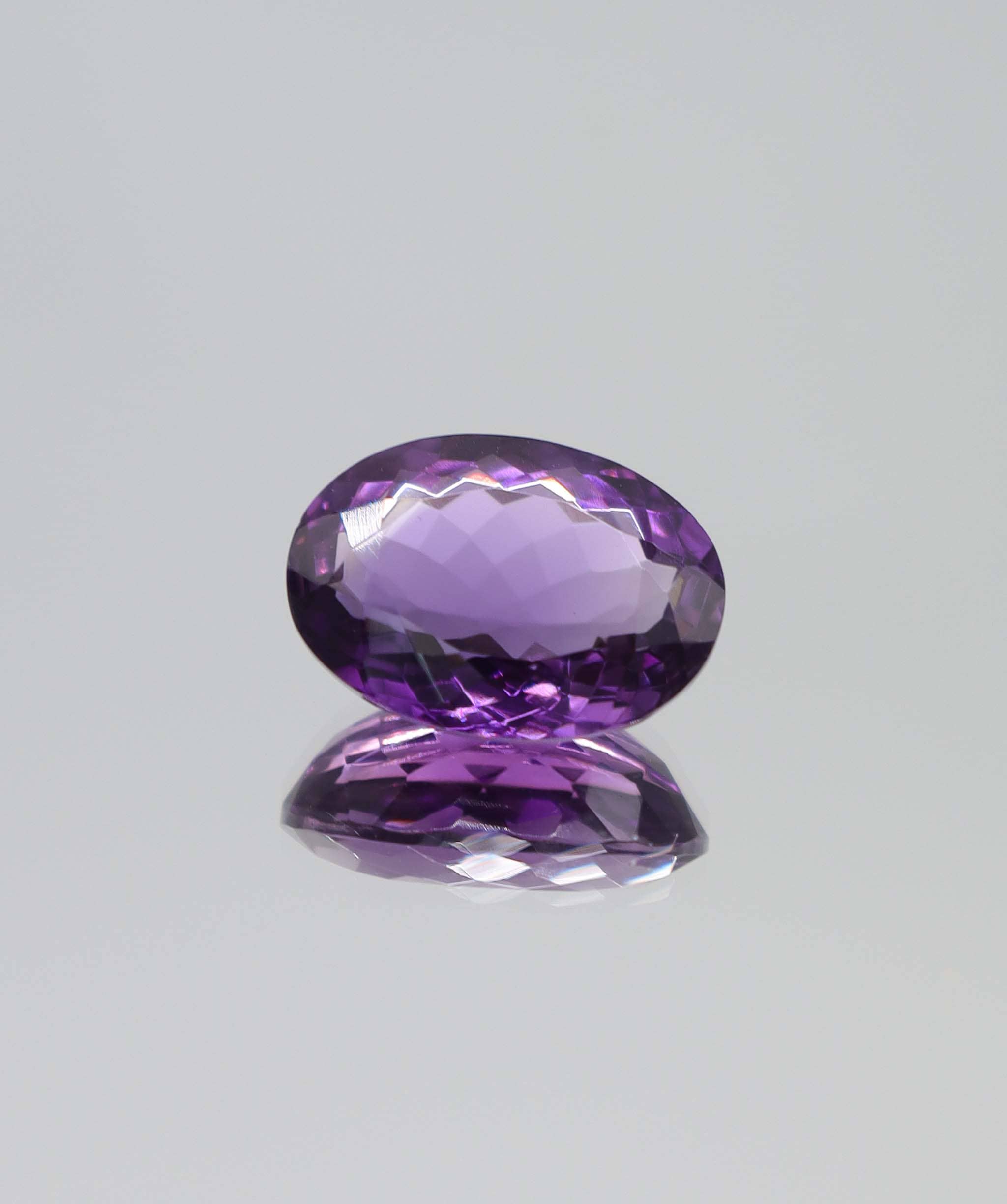 Luxury Promise 11.80ct Amethyst oval shape DXBCS6188