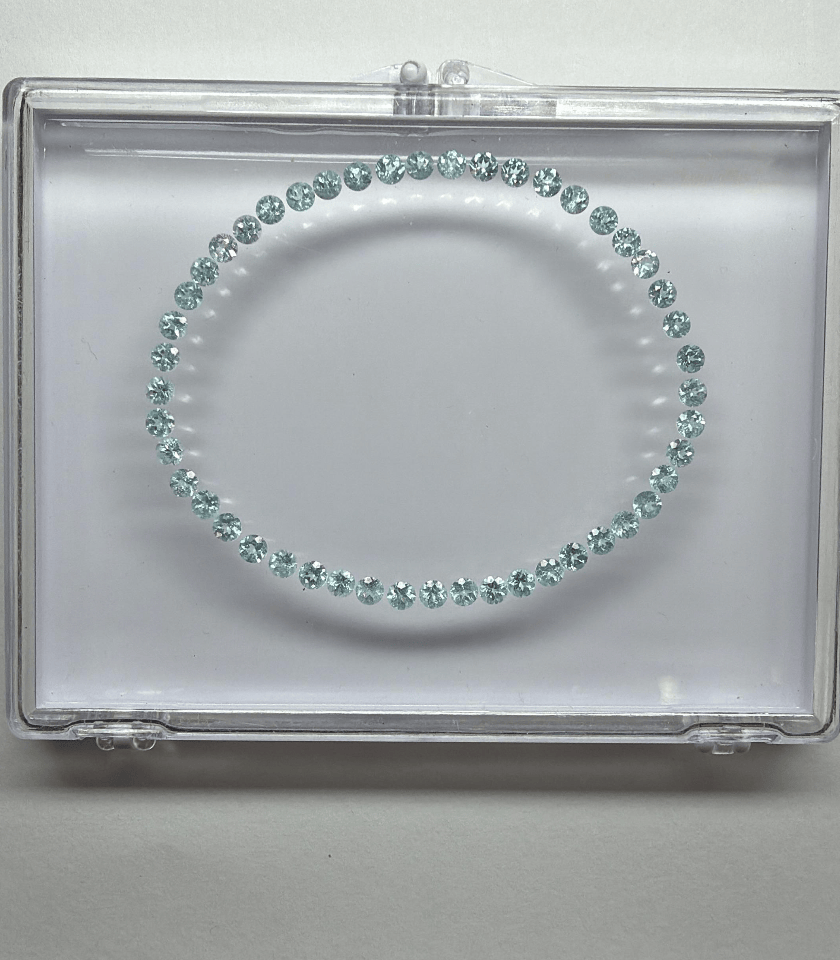 Luxury Promise 13.45ct NIGERIAN PARAIBA ROUND  DXBCS5645