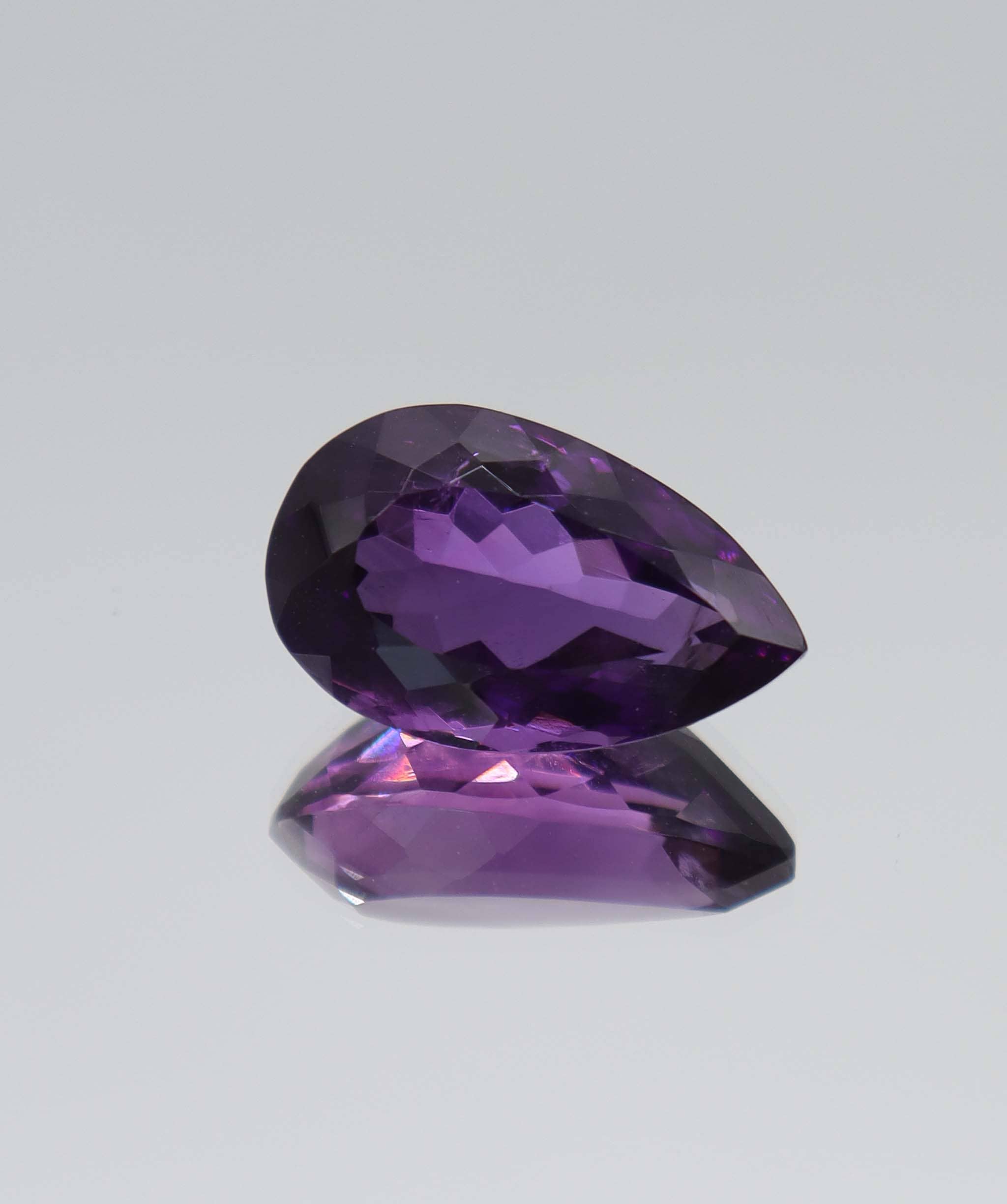 Luxury Promise 14.37ct Amethyst pear shape DXBCS6176