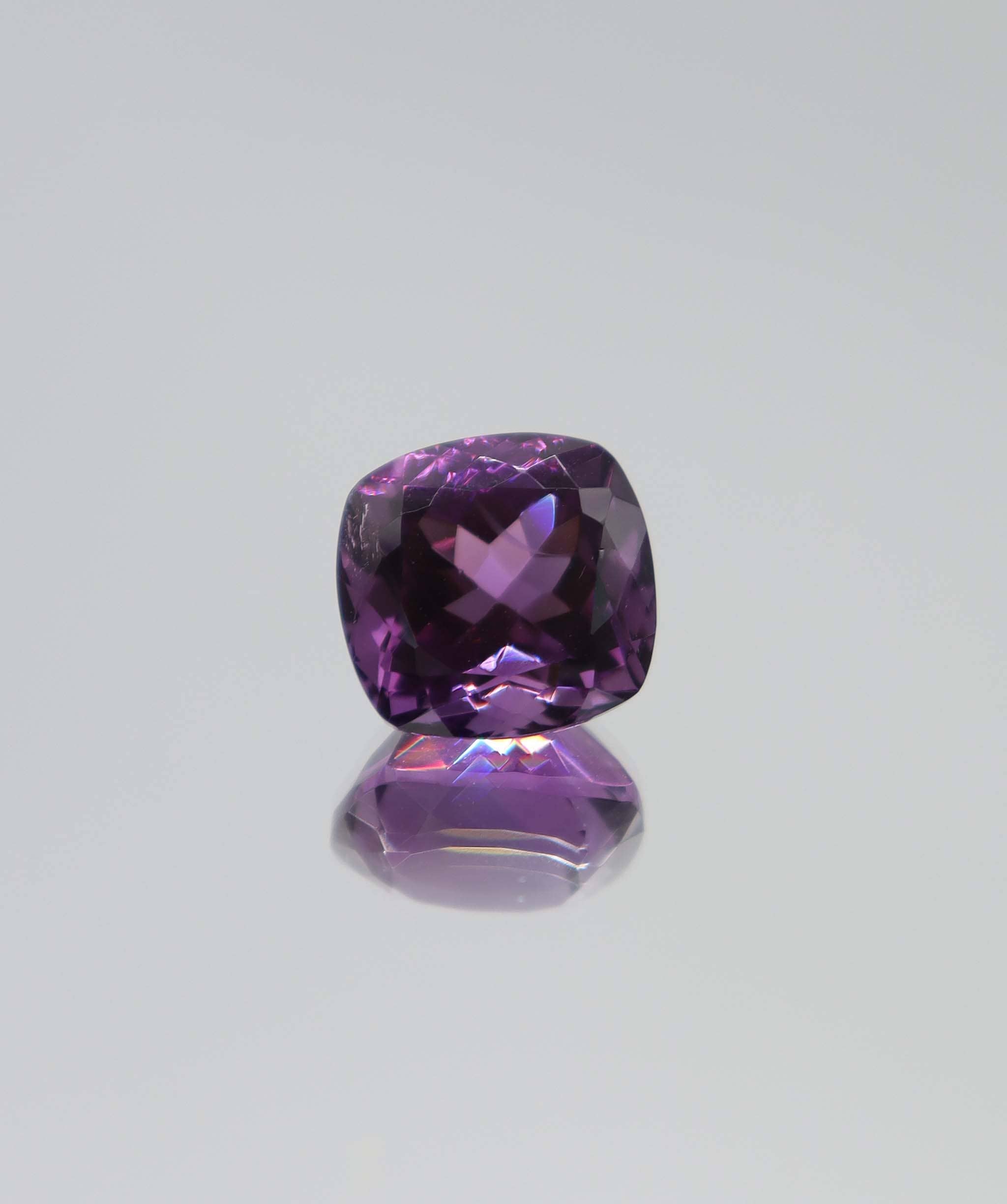 Luxury Promise 14.38ct Amethyst  square cushion DXBCS6186