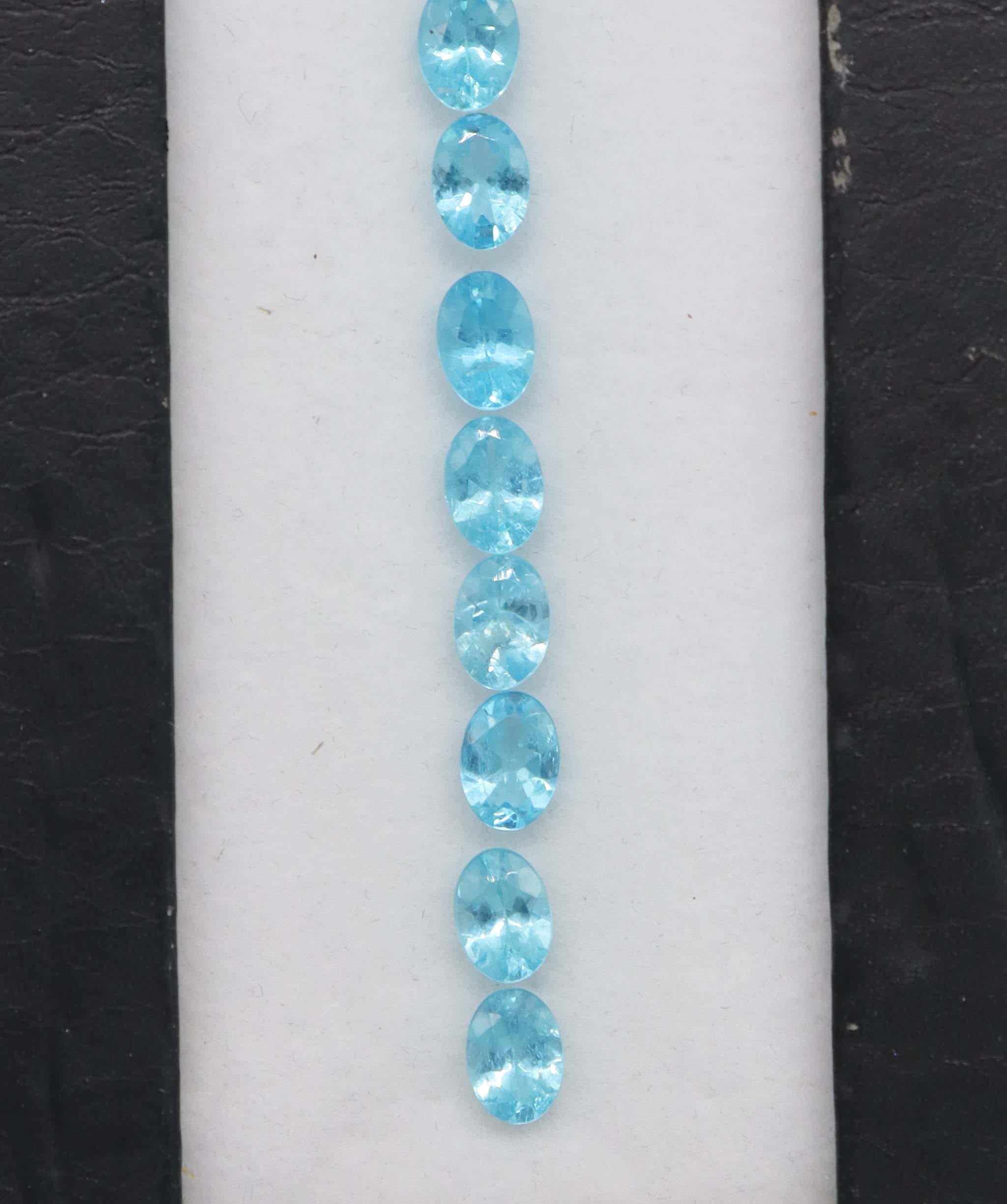 Luxury Promise 17.50ct Apatite Oval Calibrated Set 23pcs DXBCS5946