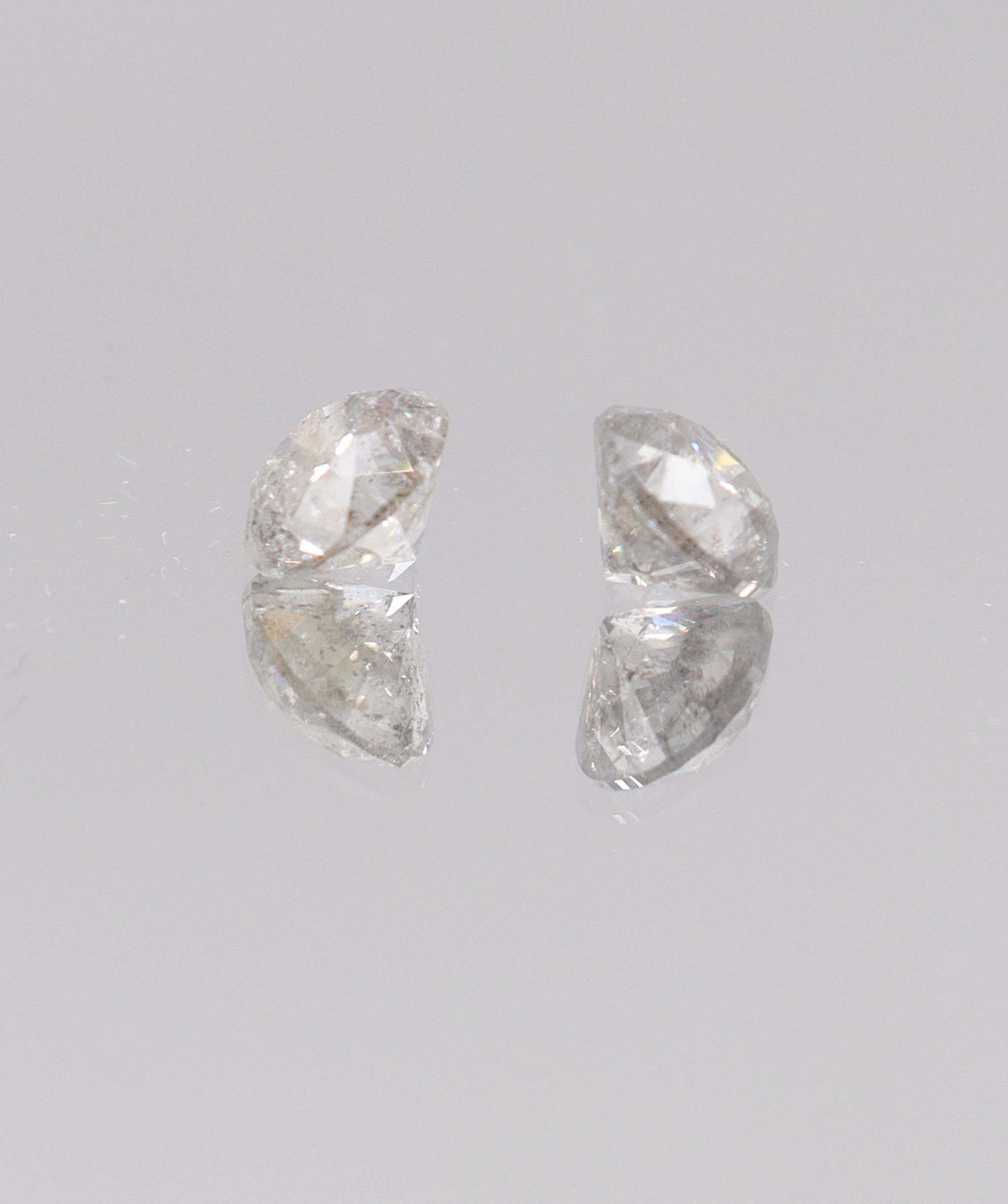 Luxury Promise 2.02CT FANCY GREY EYECLEAN ROUND DIAMOND SINGLE DXBCS7226