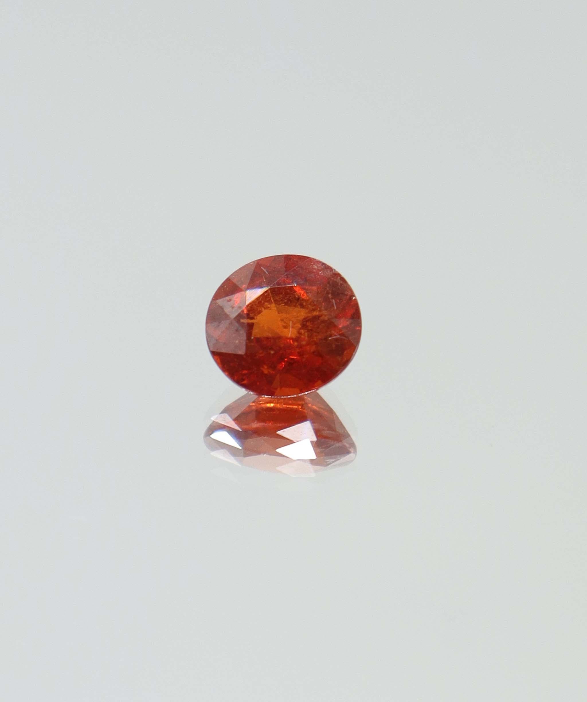 Luxury Promise 2.08ct Garnet Oval cut DXBCD2043