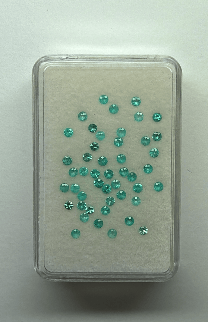 Luxury Promise 2.11ct BRAZIL PARAIBA ROUND  DXBCS5638