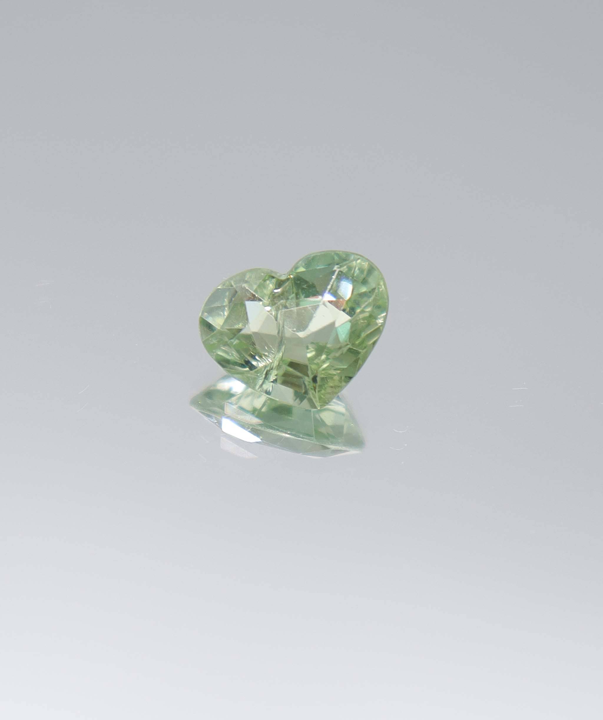 Luxury Promise 2.15ct Green Tourmaline Heart  DXBCS6029