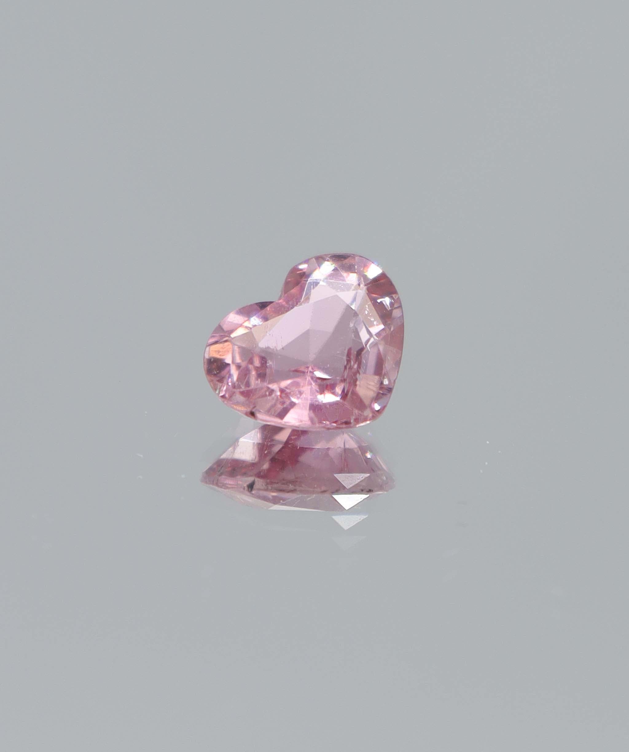 Luxury Promise 2.16ct Pink Tourmaline Heart  DXBCS6018