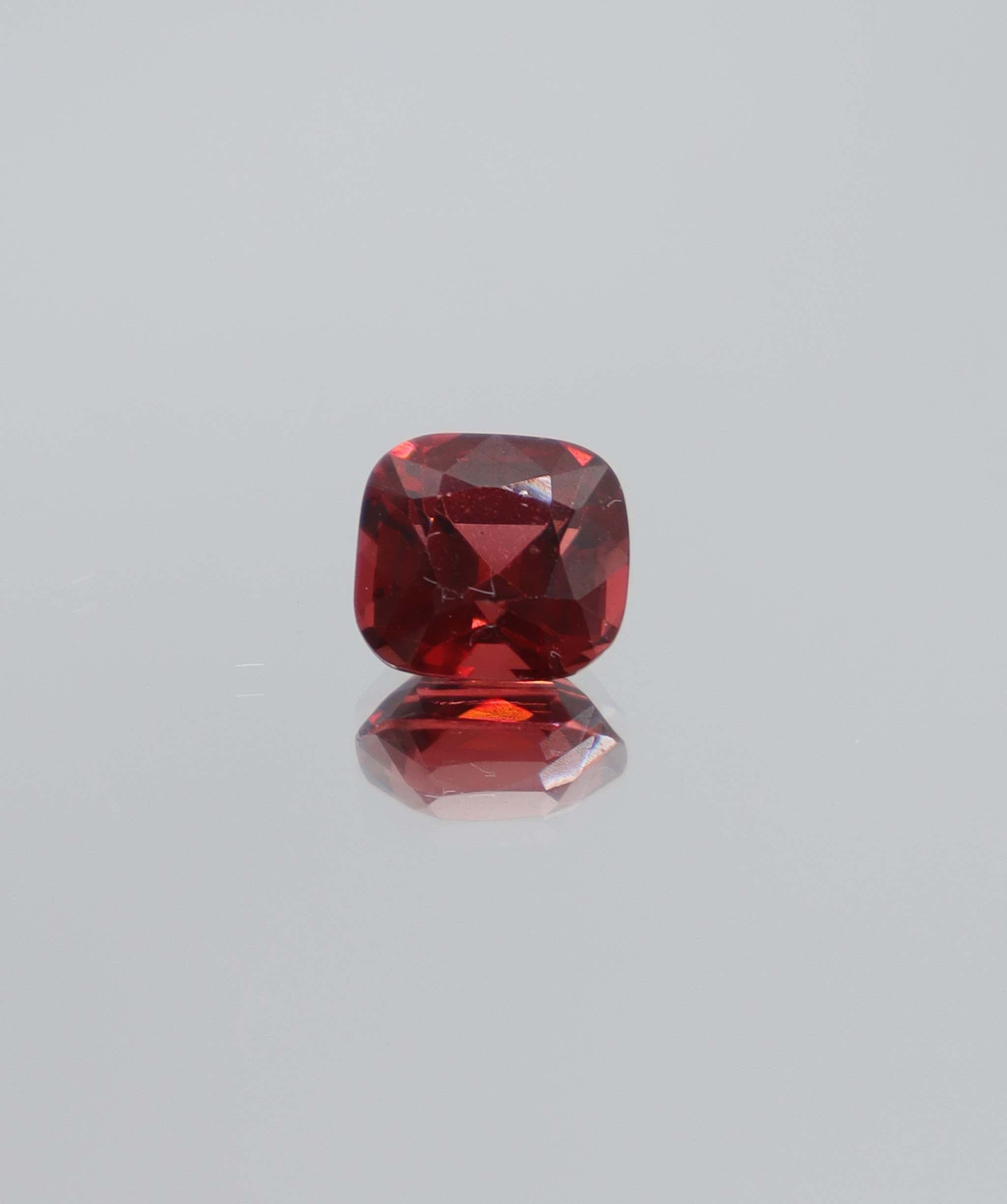 Luxury Promise 2.48ct Malaya Garnet Cushion DXBCS5807