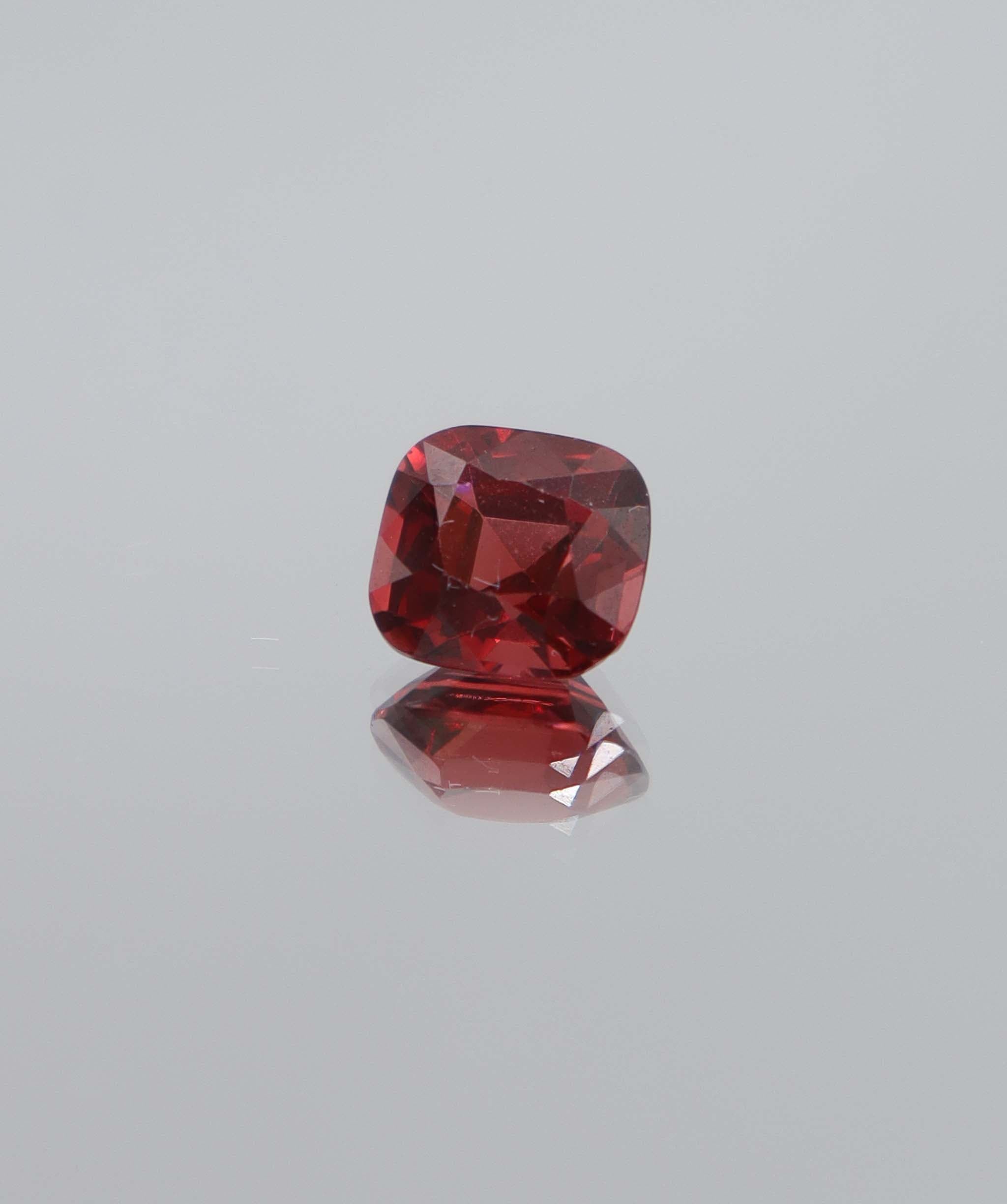 Luxury Promise 2.48ct Malaya Garnet Cushion DXBCS5807