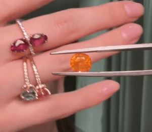 Luxury Promise 2.80ct Fanta Garnet DXBCS5395