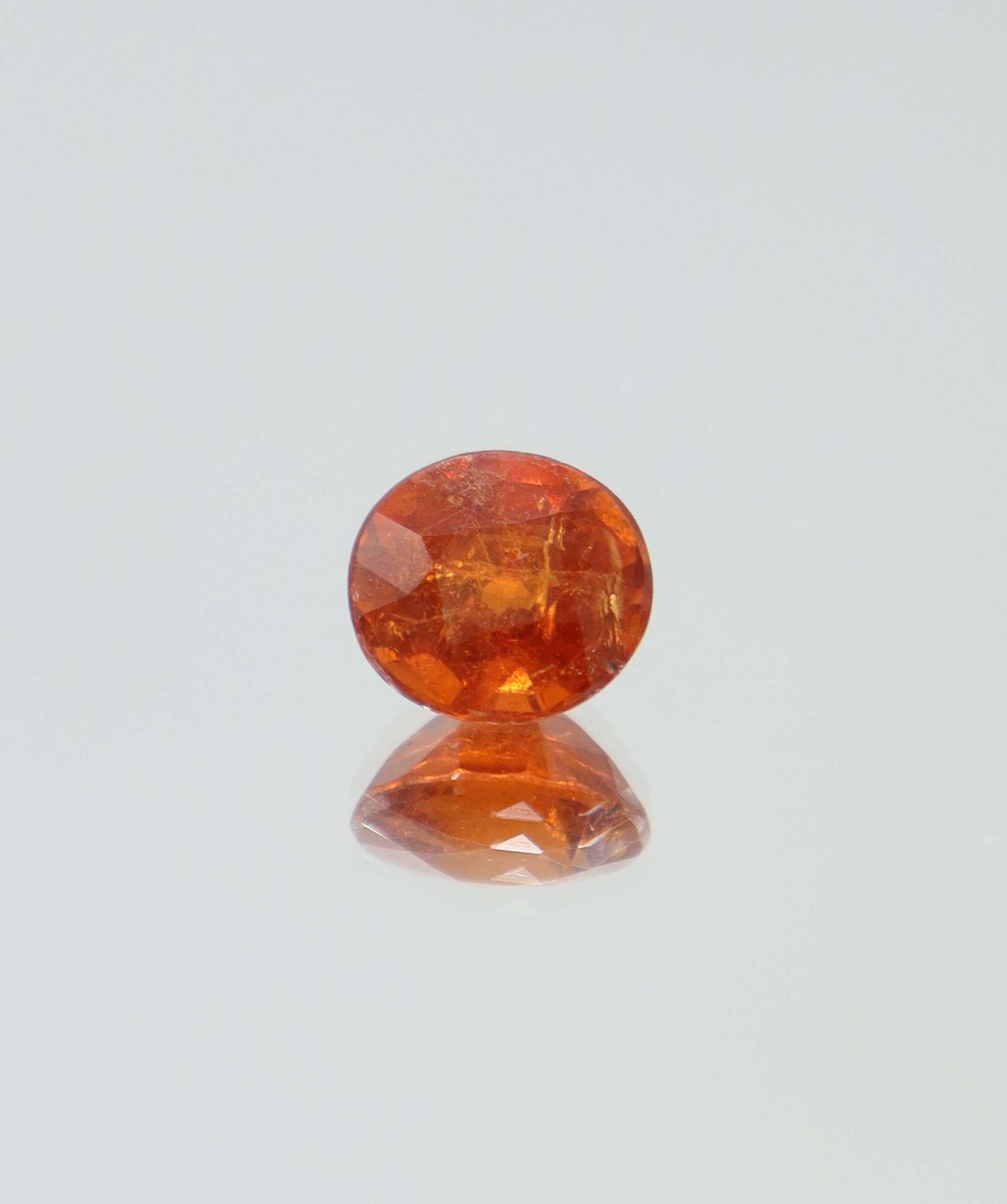 Luxury Promise 2.8ct Garnet Oval cut DXBCD2042