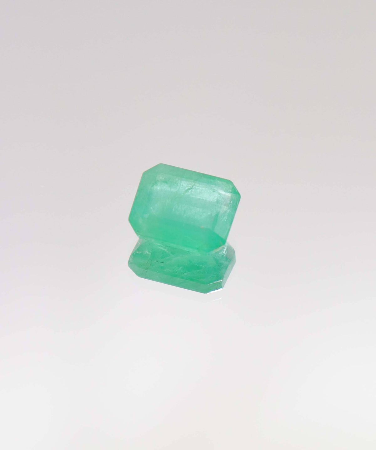 Luxury Promise 2.95ct Emerald Cut Natural Zambian Emerald DXBCS6418