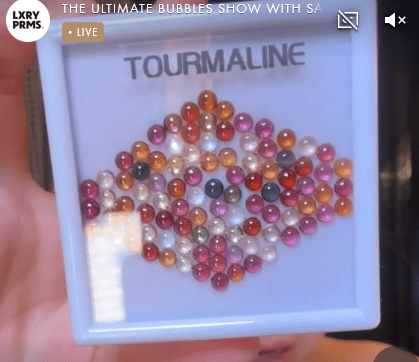 Luxury Promise 24.00ct Multi Tourmaline Bubble Set THAIC1276