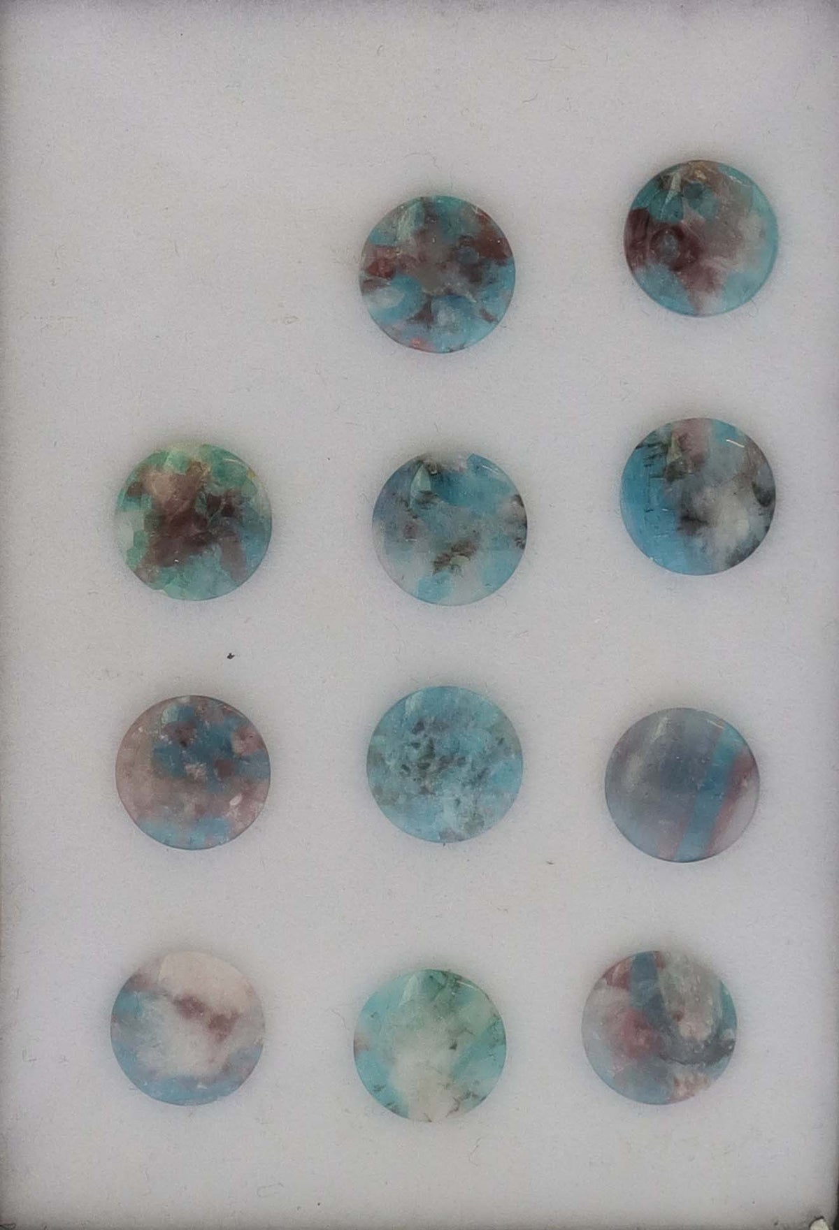 Luxury Promise 2ct∼ Brazilian Paraiba Cabochon Round DXBS6746
