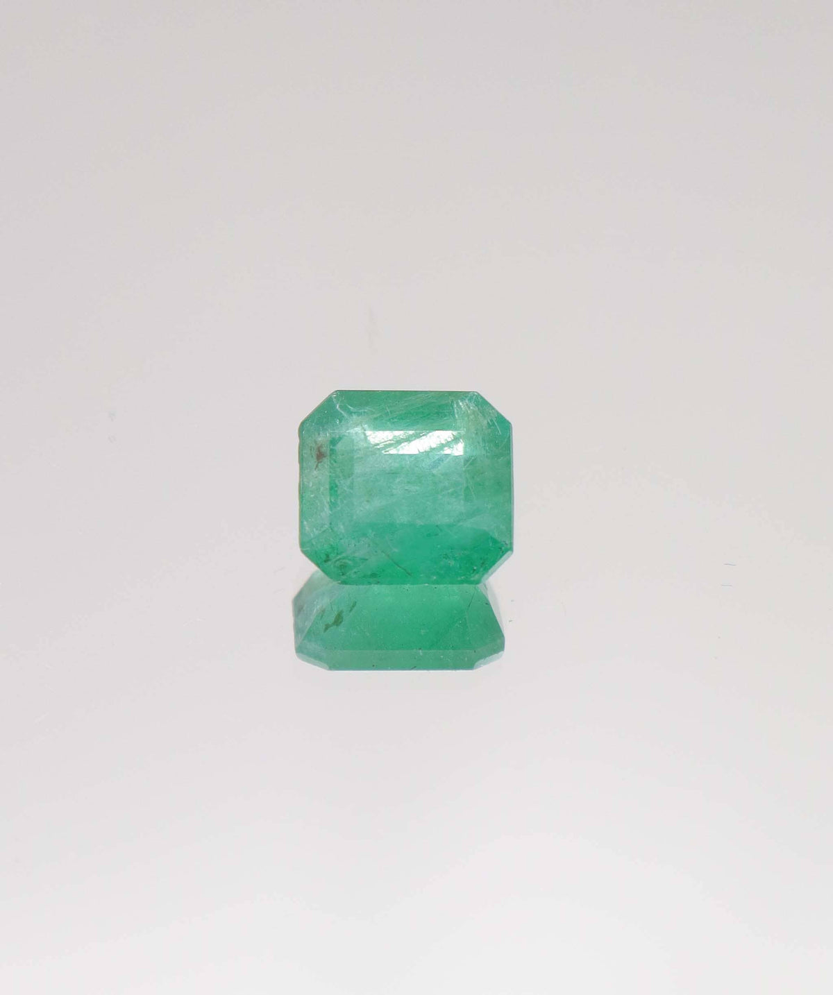 Luxury Promise 3.15ct Emerald Cut Natural Zambian Emerald DXBCS6398