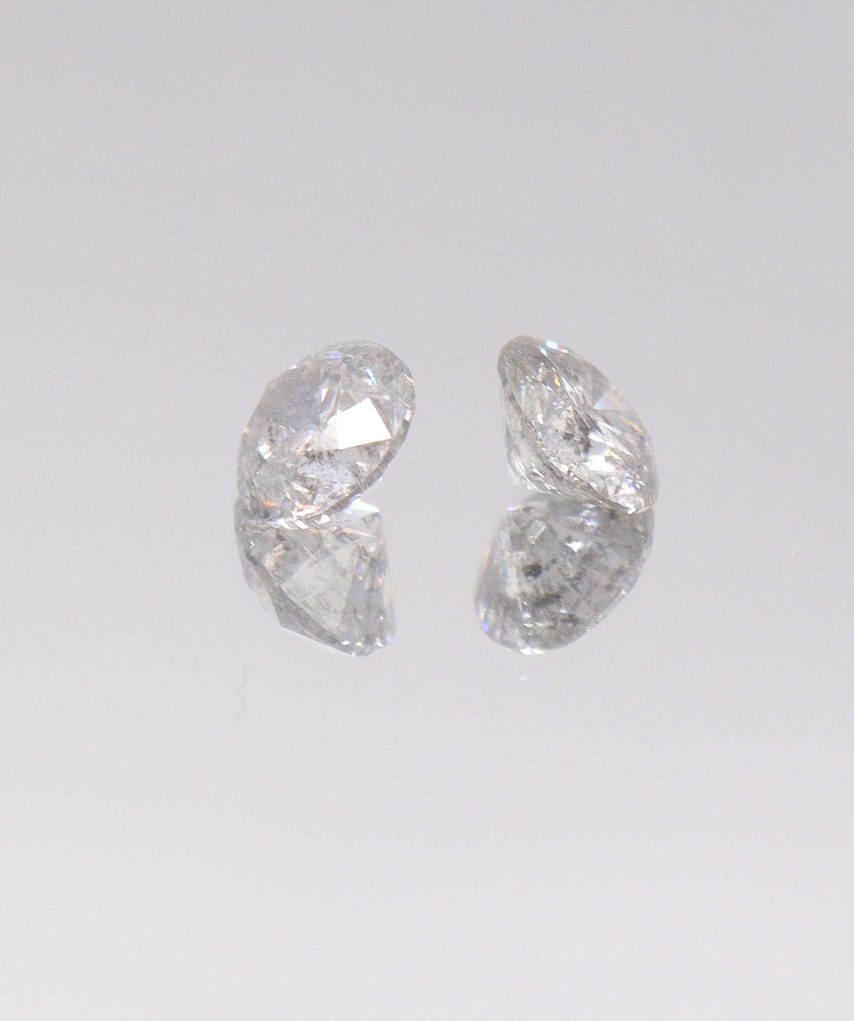 Luxury Promise 3.43CT D-G COMMERCIAL ROUND DIAMOND PAIR DXBCS7224