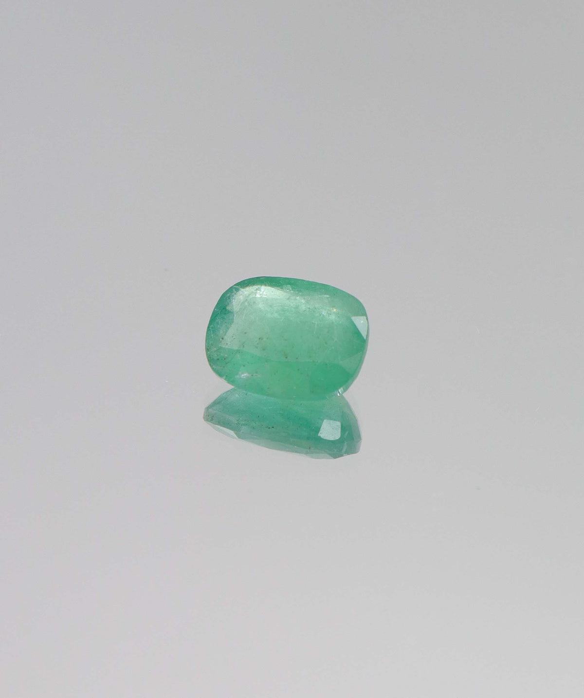 Luxury Promise 3.4ct Cushion Natural Zambian Emerald DXBCS6365