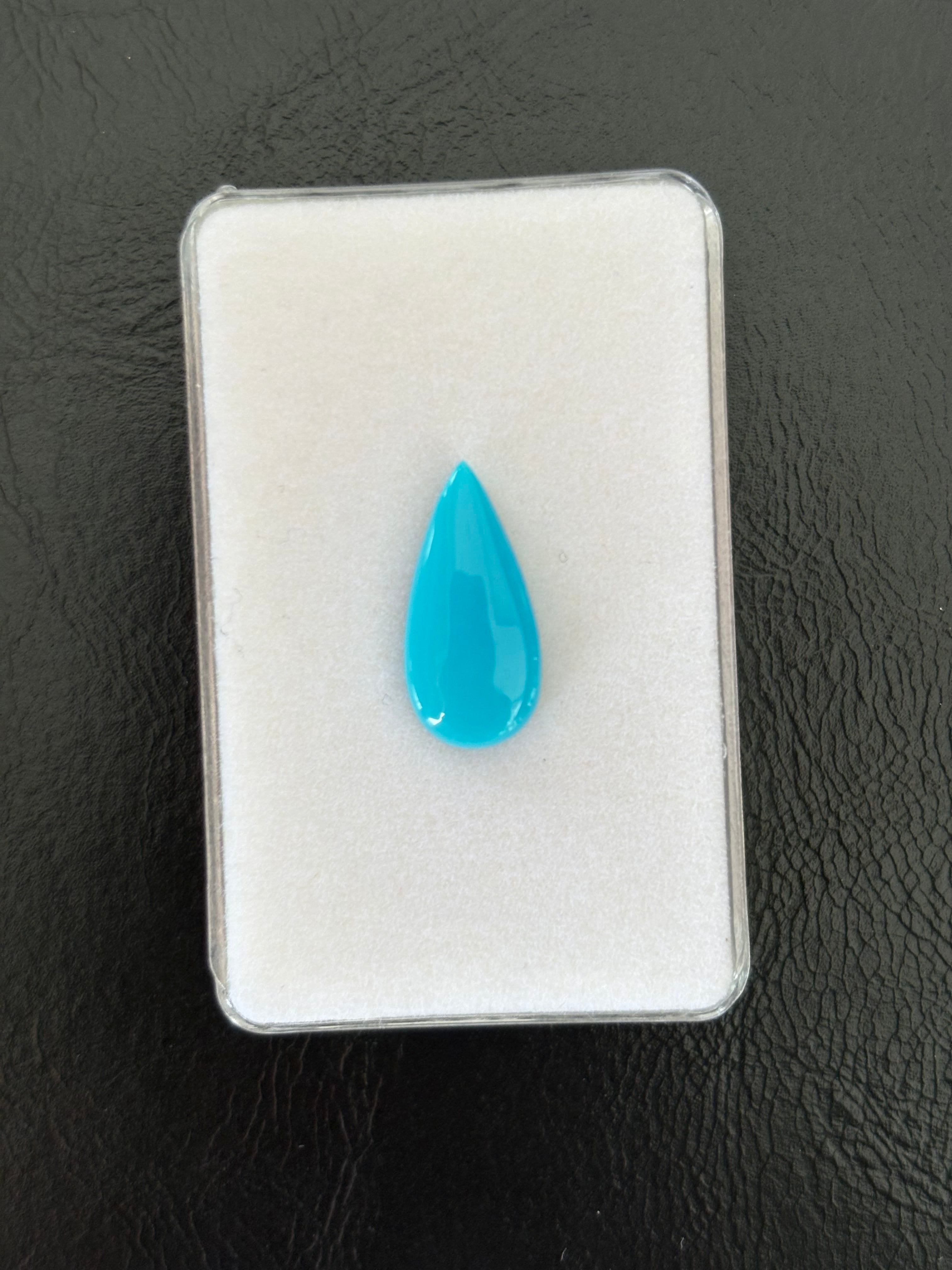 Luxury Promise 4.02ct Sleeping Beauty Turquoise  DXBCS5193