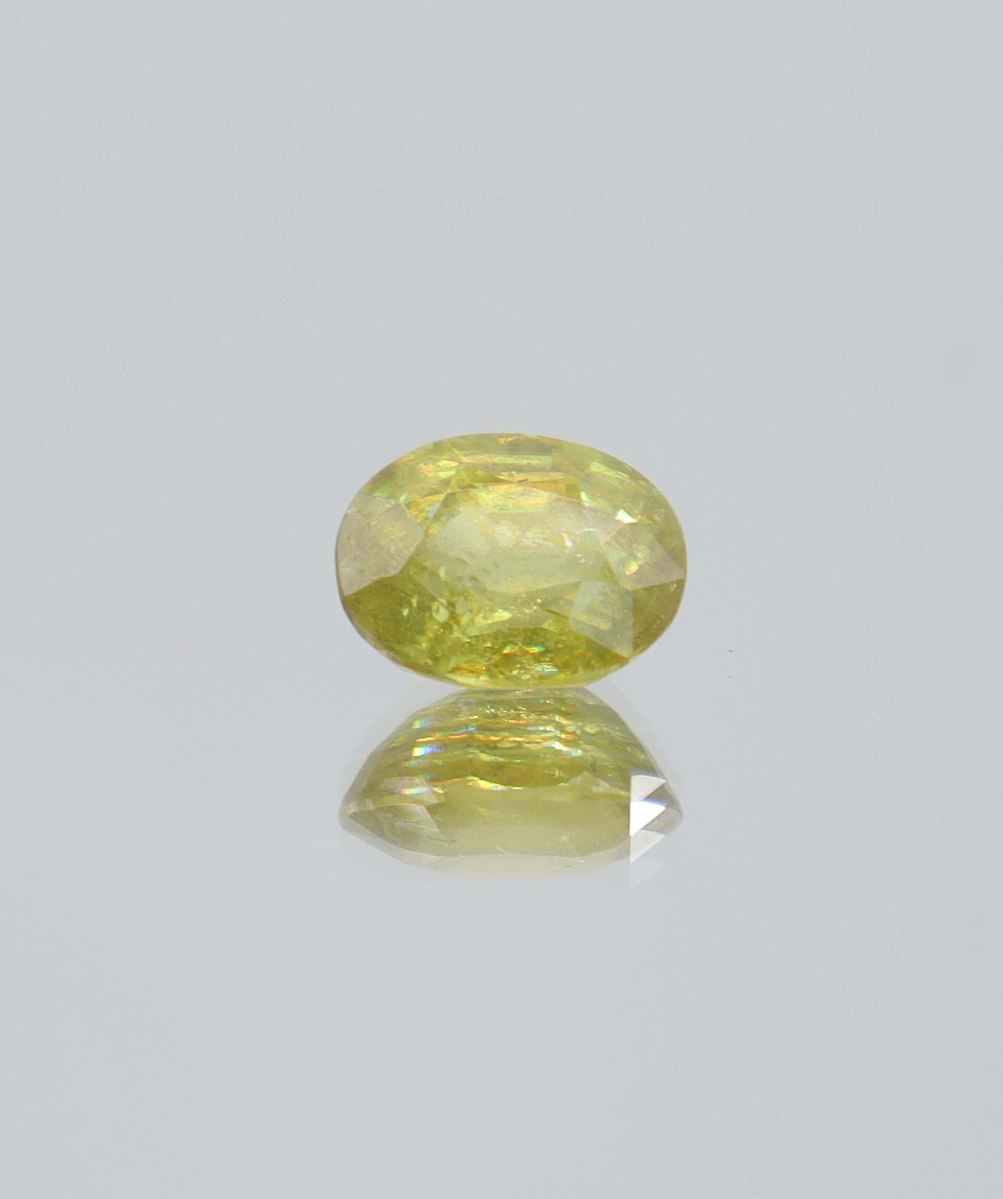 Luxury Promise 4.07ct Sphene Oval DXBCS5866