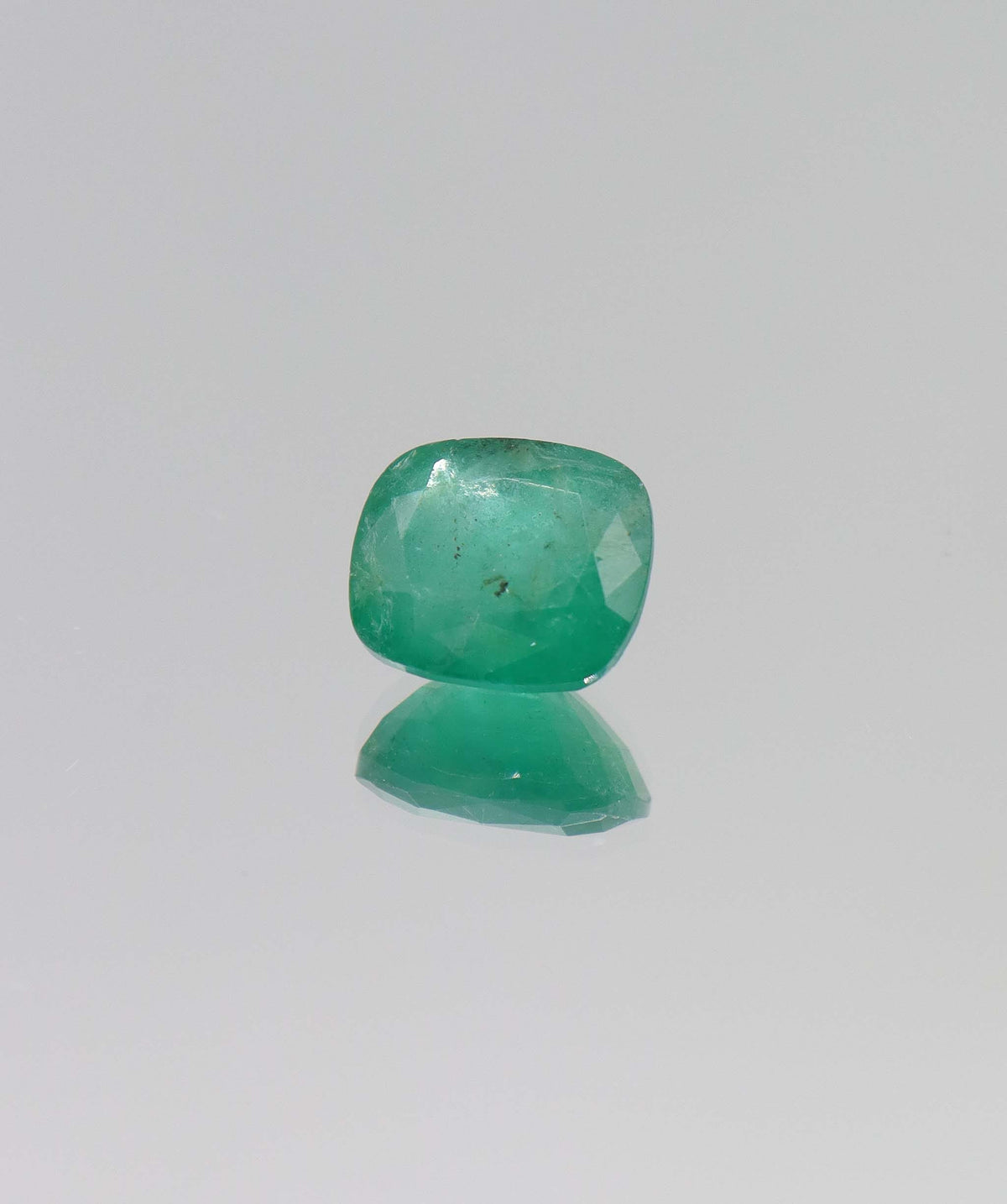 Luxury Promise 4.8ct Cushion Natural Zambian Emerald DXBCS6380
