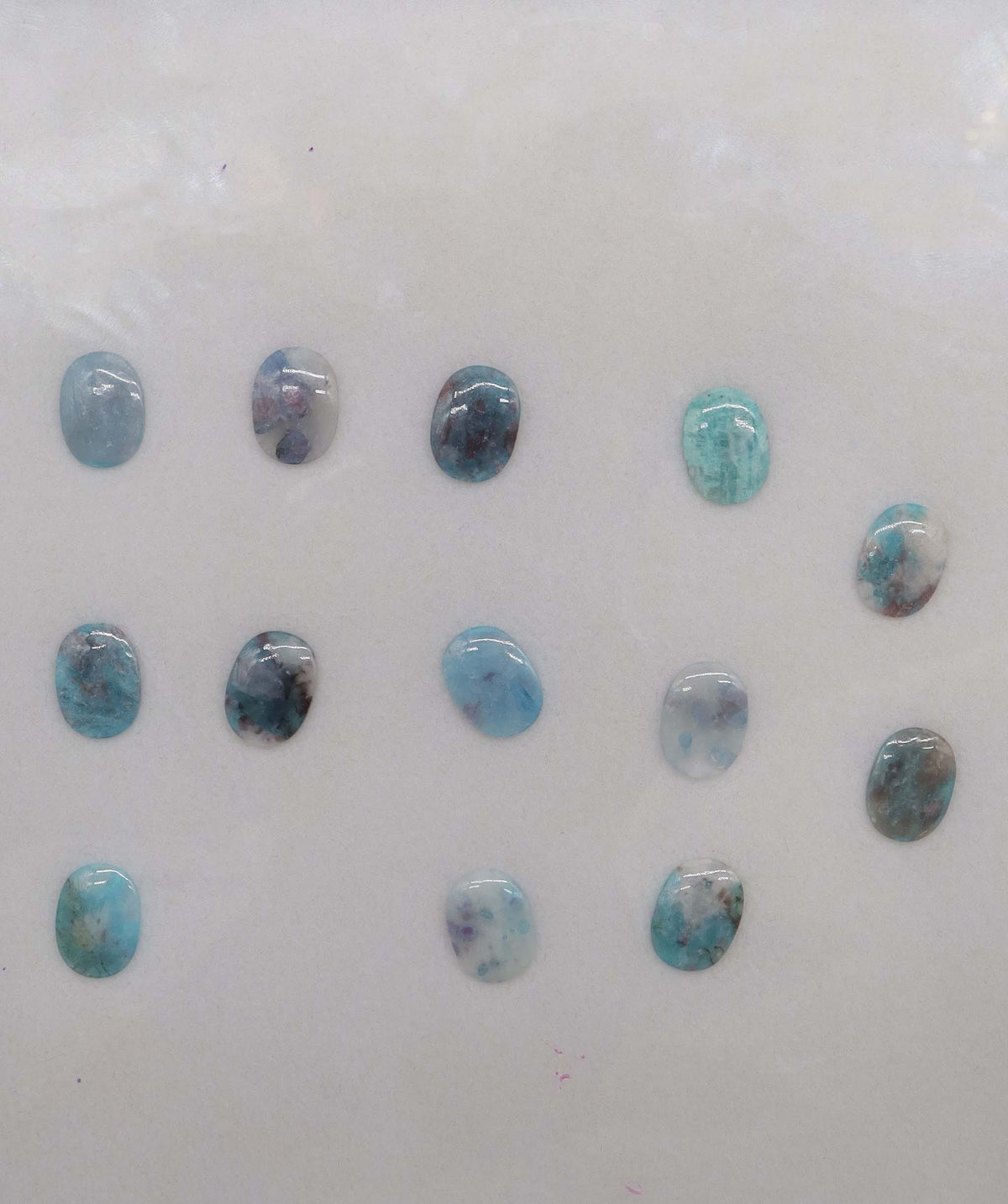 Luxury Promise 4ct∼ Brazilian Paraiba Cabochon Oval DXBS6745