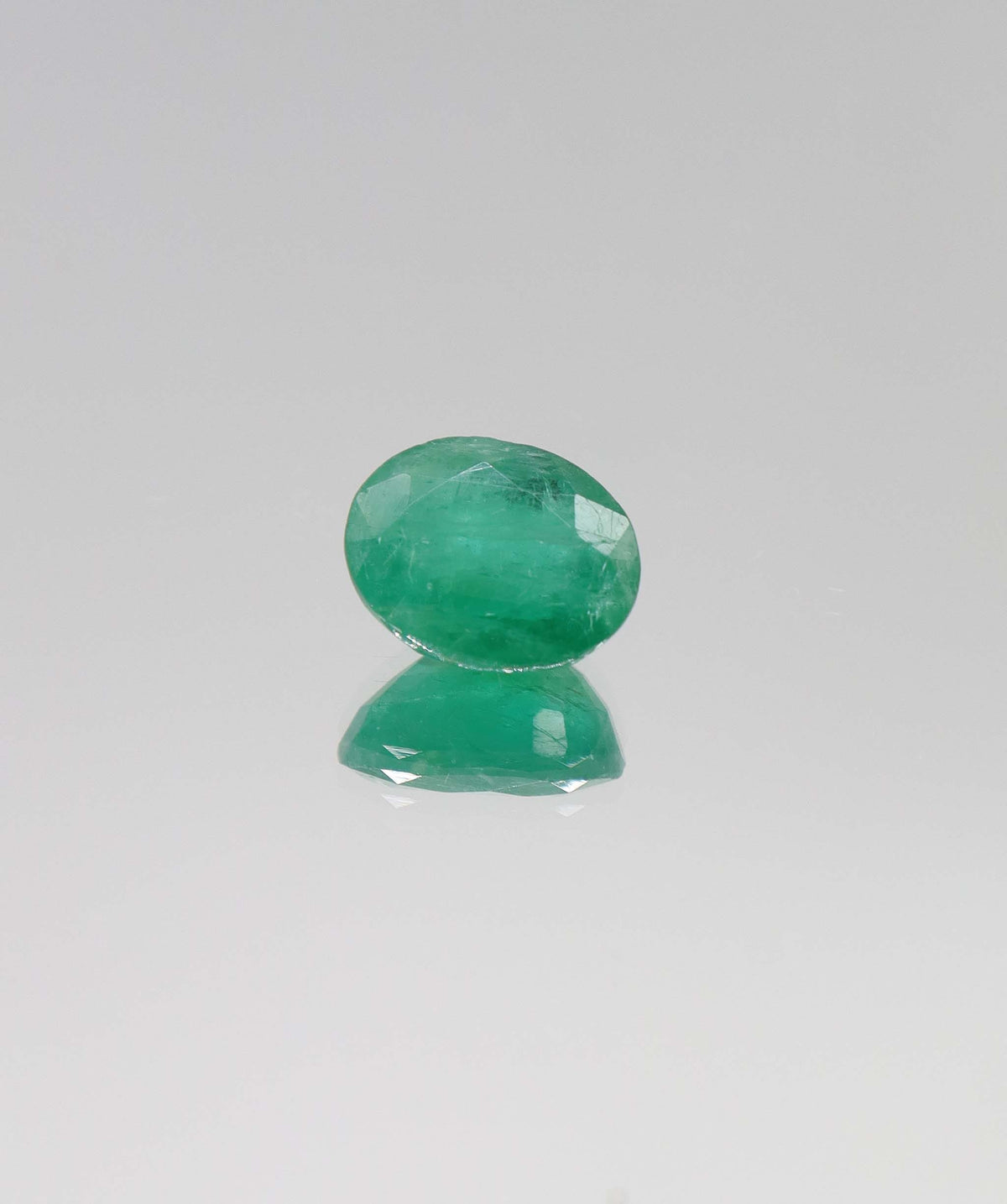 Luxury Promise 4ct Oval Natural Zambian Emerald DXBCS6349