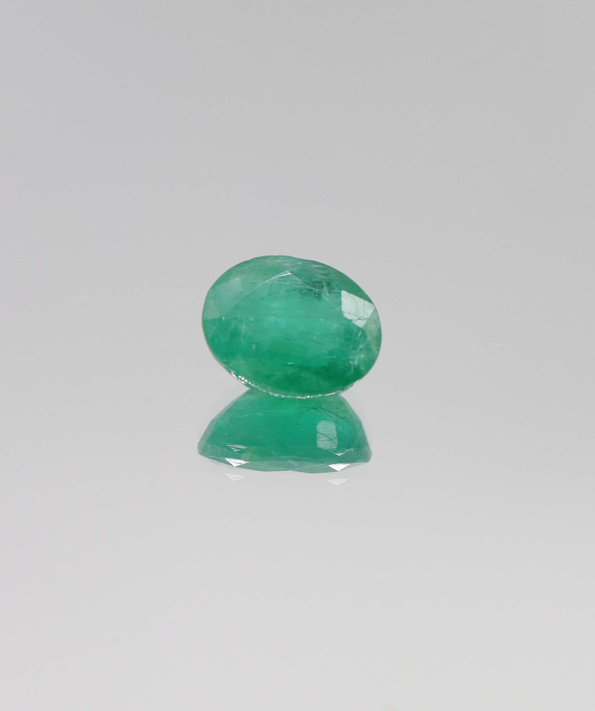 Luxury Promise 4ct Oval Natural Zambian Emerald DXBCS6349