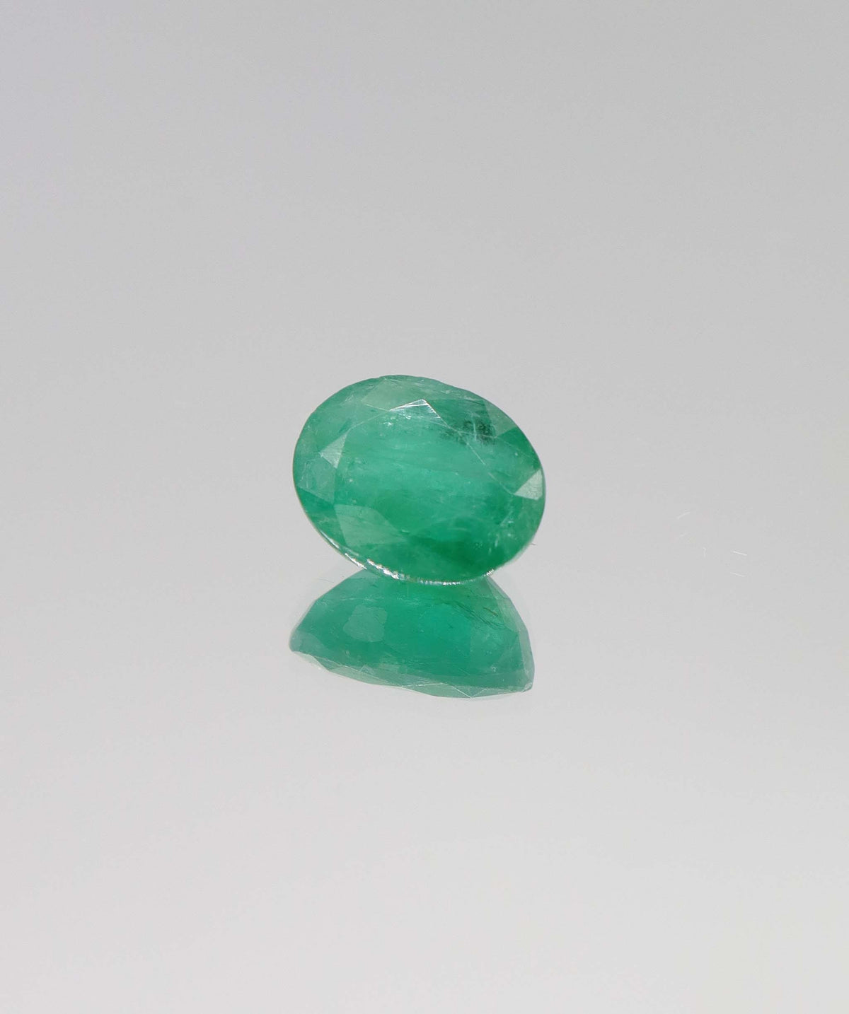 Luxury Promise 4ct Oval Natural Zambian Emerald DXBCS6349