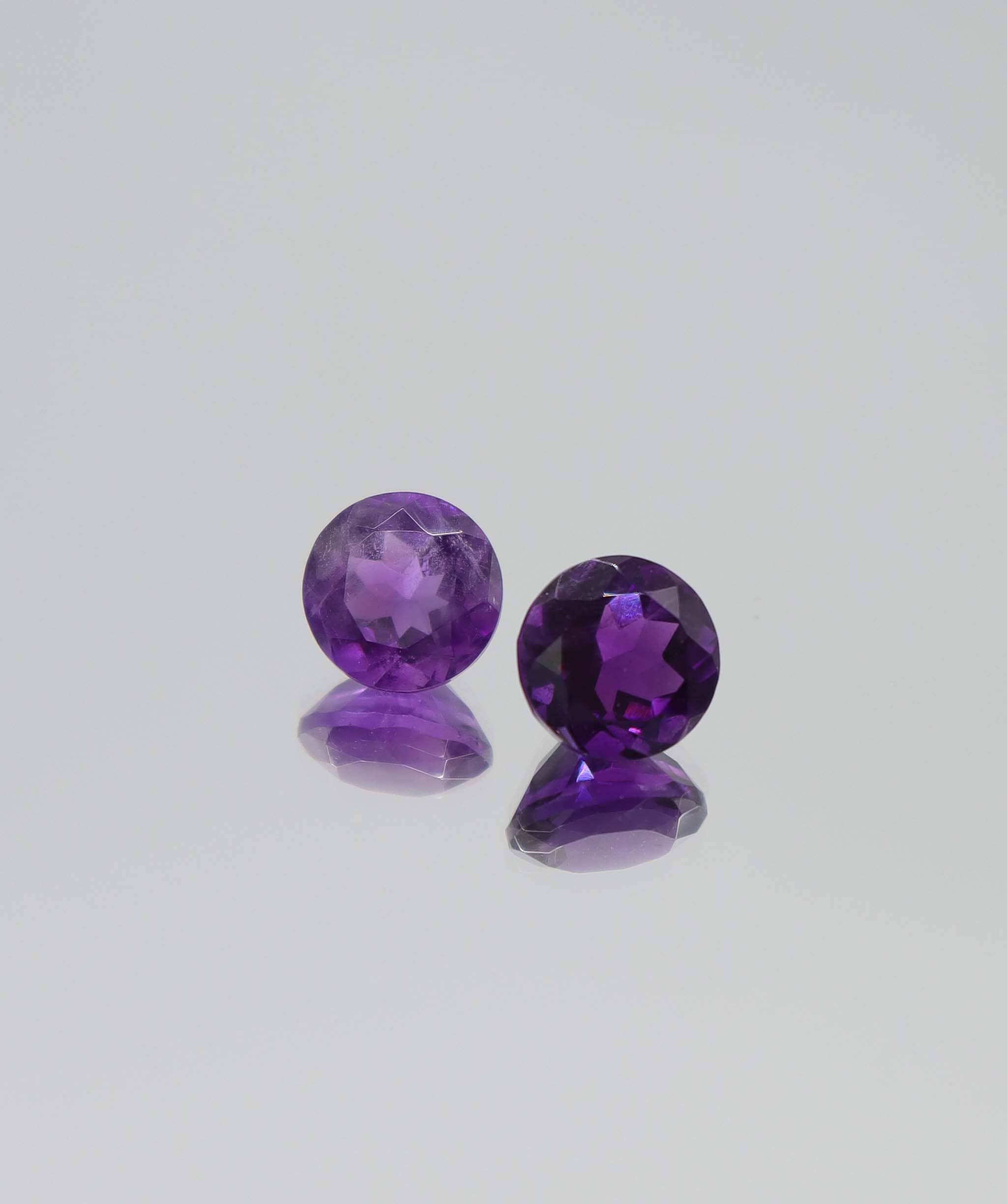 Luxury Promise 5.35ct Amethyst round set DXBCS6130