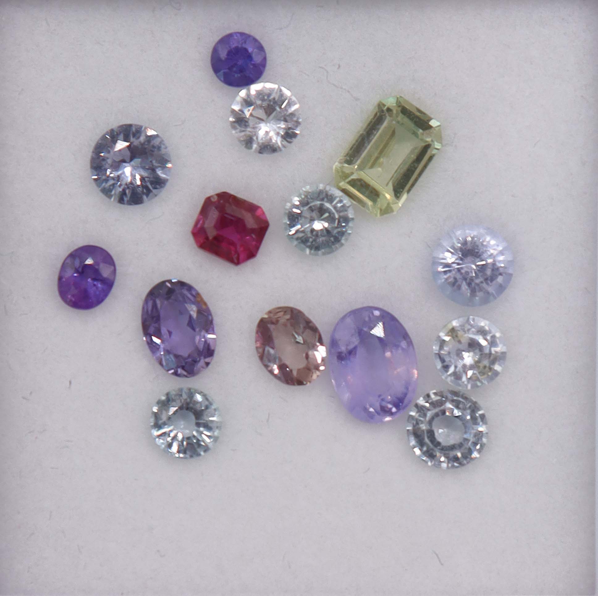 Luxury Promise 5.65ct Natural Sapphire Set unheated 14 pcs DXBCS5877